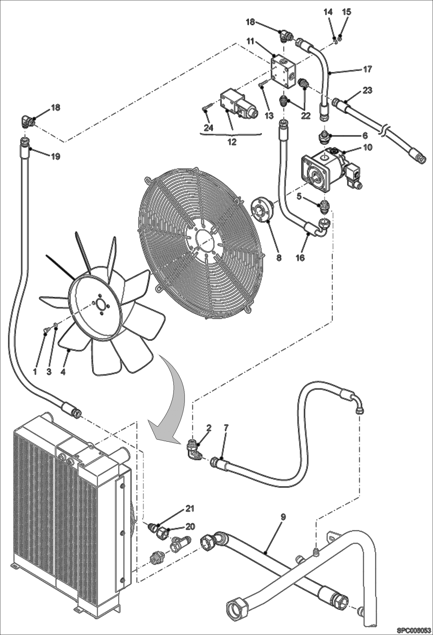 Cooling Fan Circuit (W/ Optional Reverse)