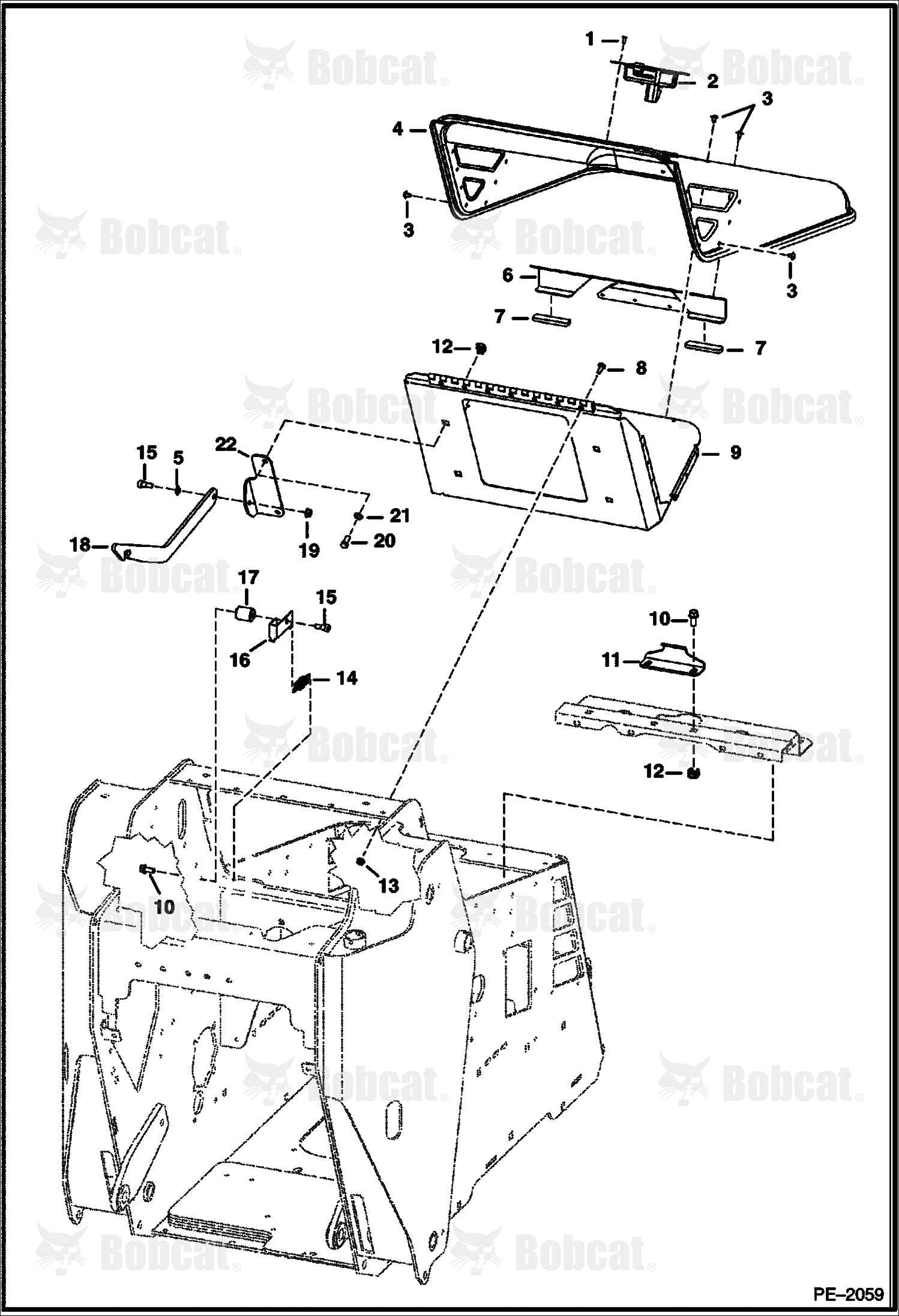 Main Frame (Hood Cover)