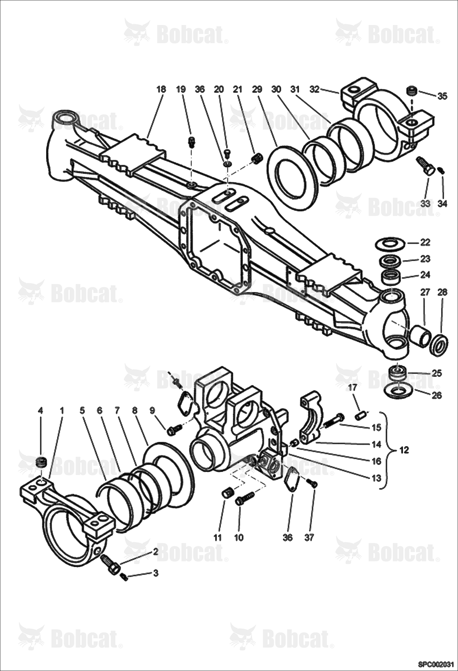 Housing - Rear Axle