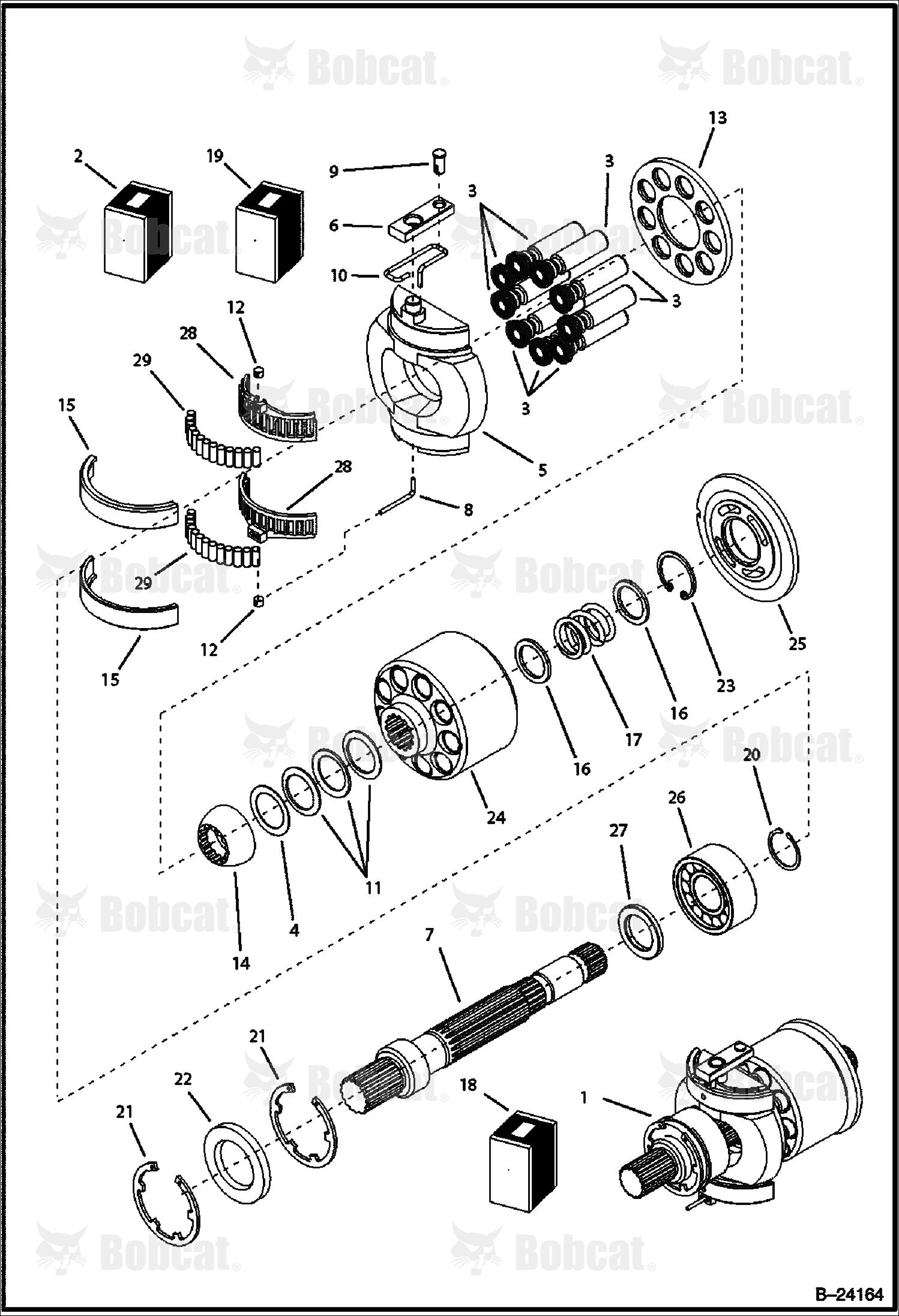 Hydraulic Circuitry (Axial Pump)