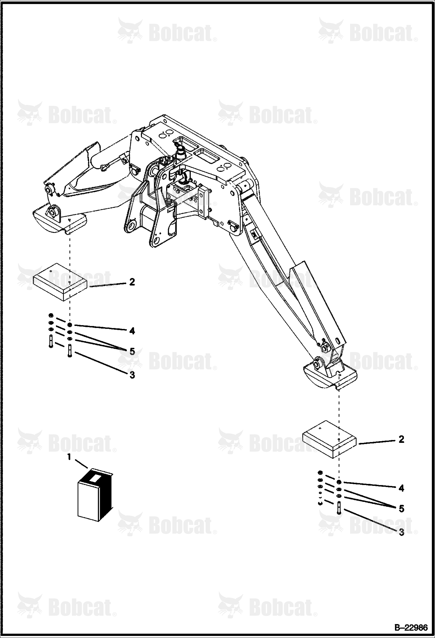 Street Pad (Center Mount Backhoe)