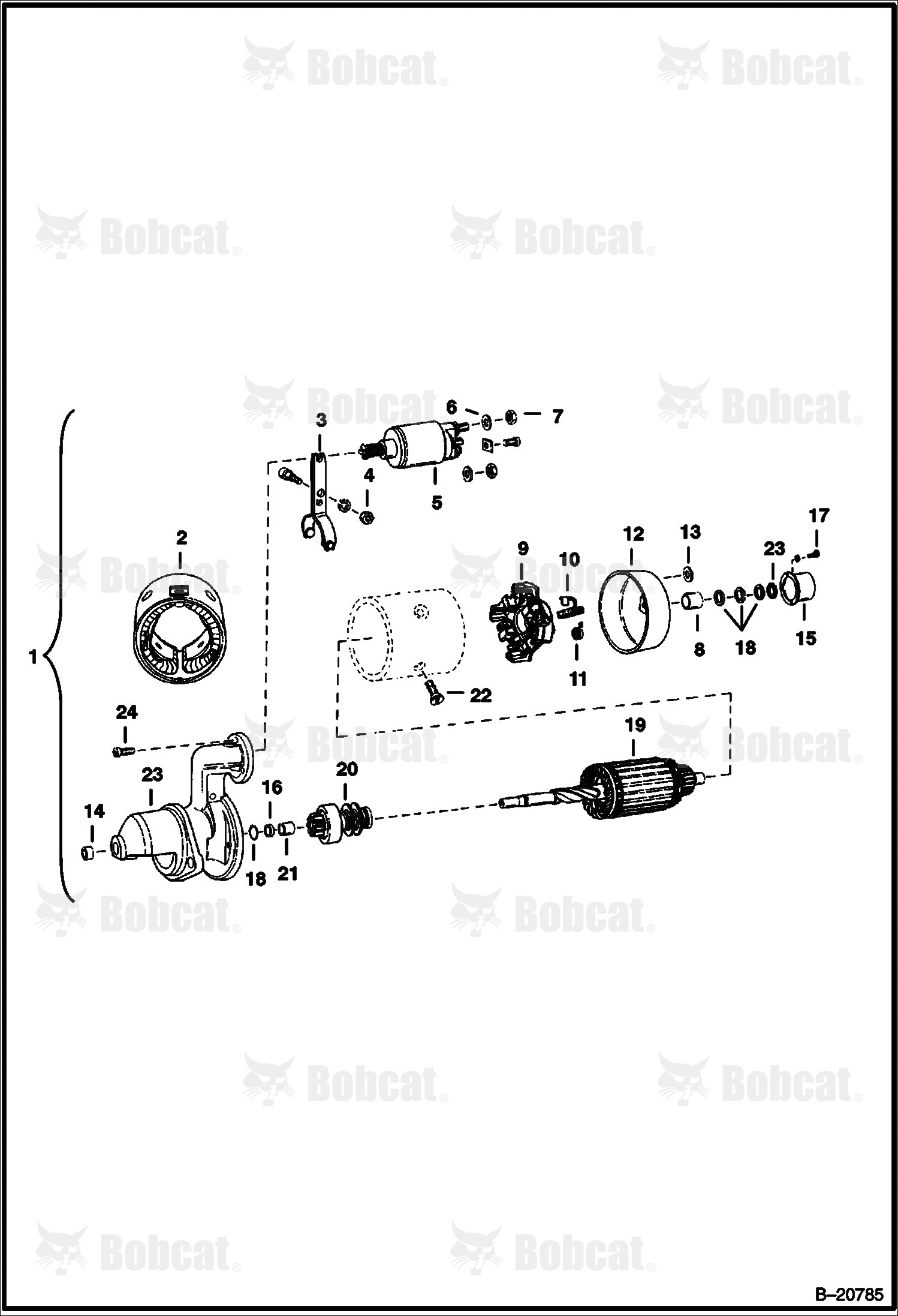 Starter (Bosch 0-001-211-206)