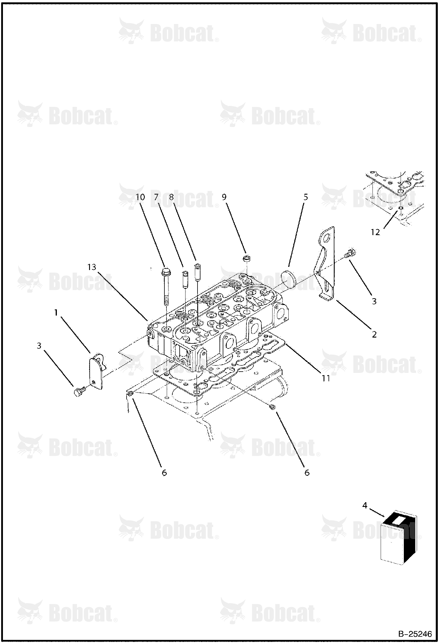 Cylinder Head (Tier II) 573011001 & Above