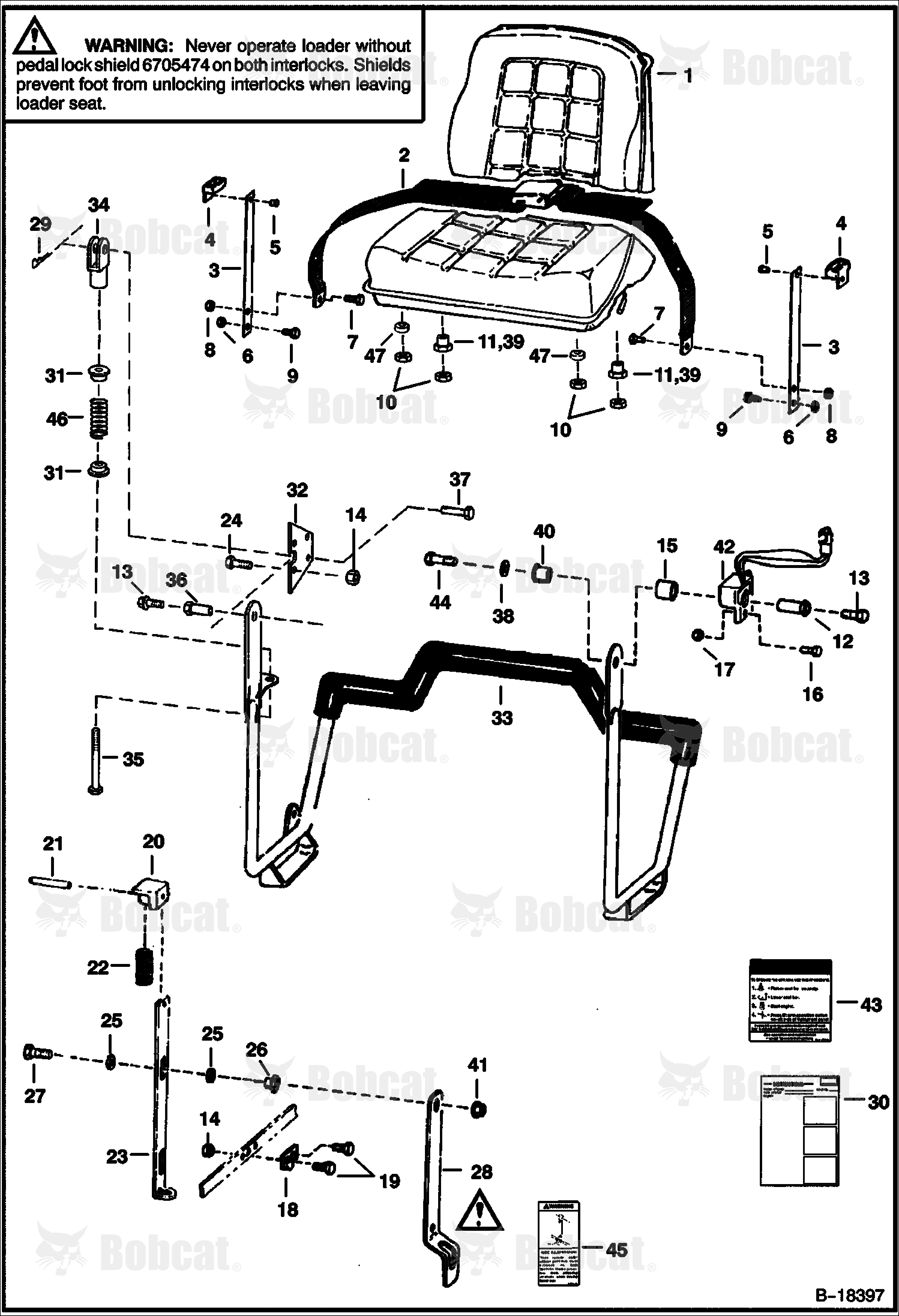 Seat & Seat Bar