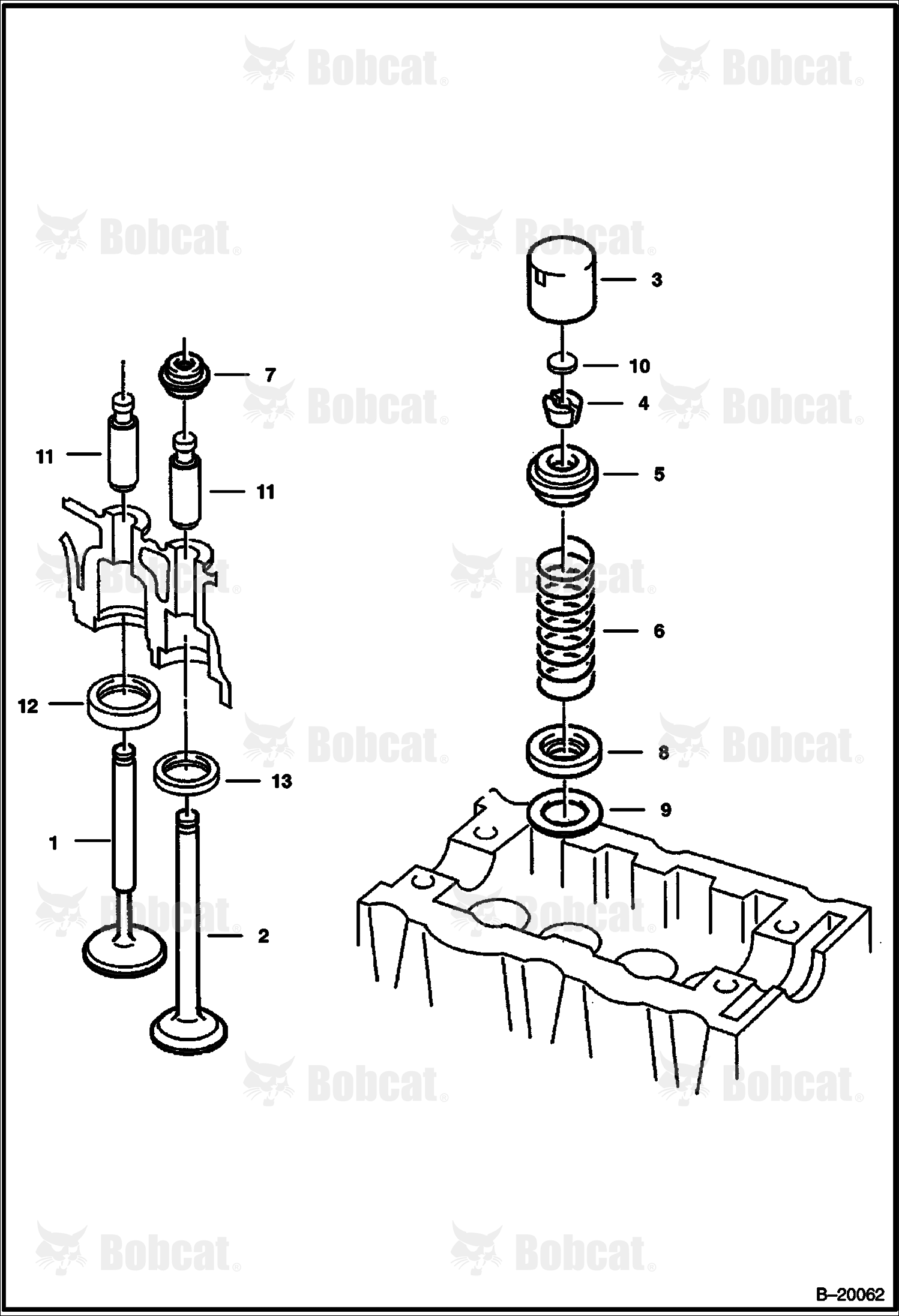 Valves & Rocker