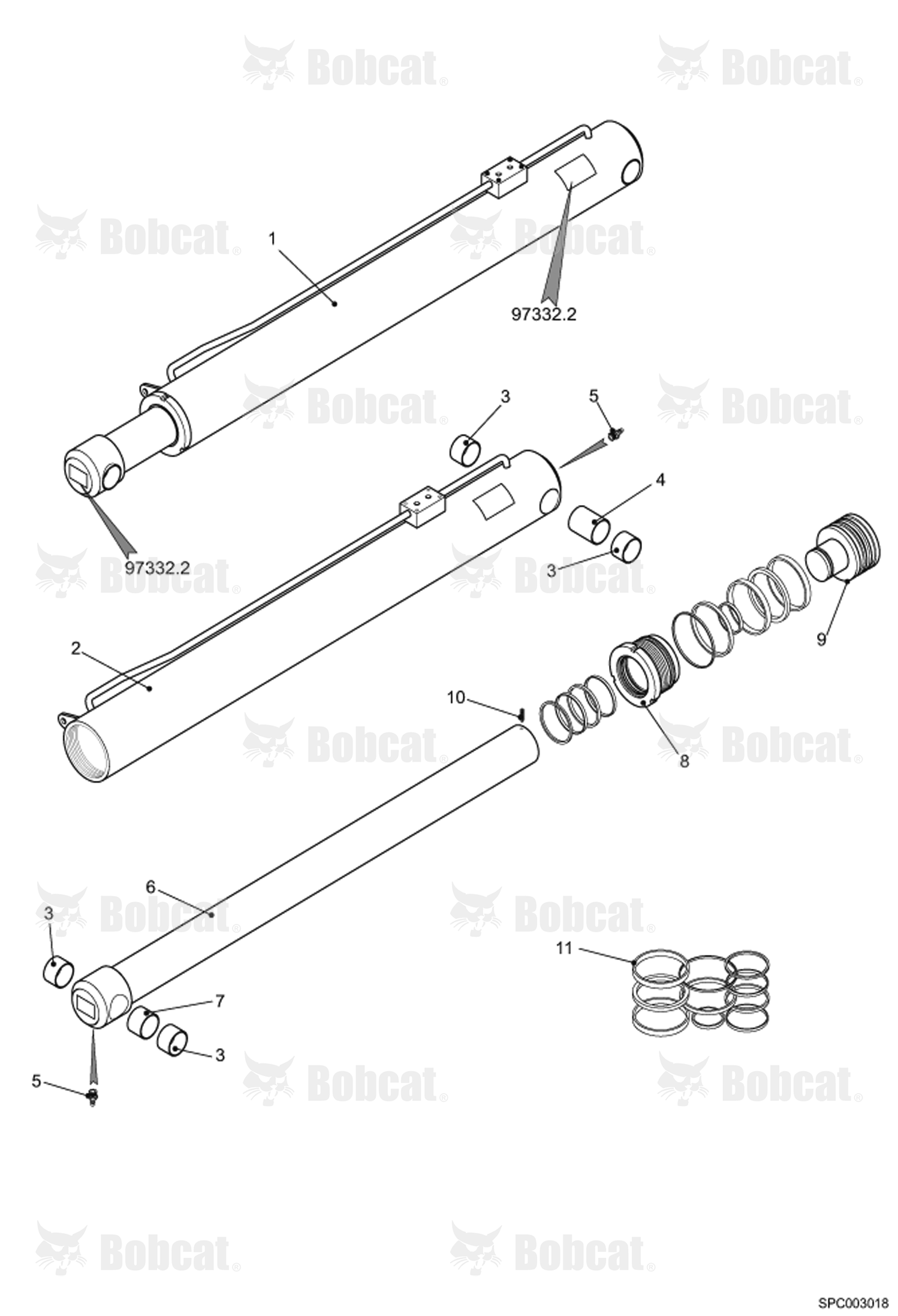 Lift Cylinder (97732.2)