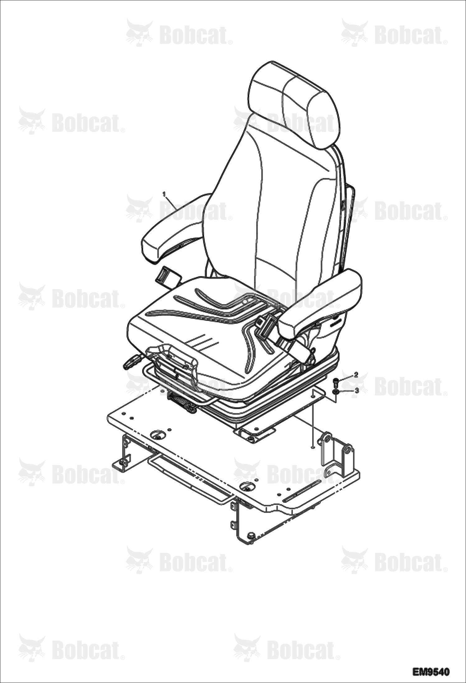Operator CAB (Seat Mounting) AEFB11090 & Above