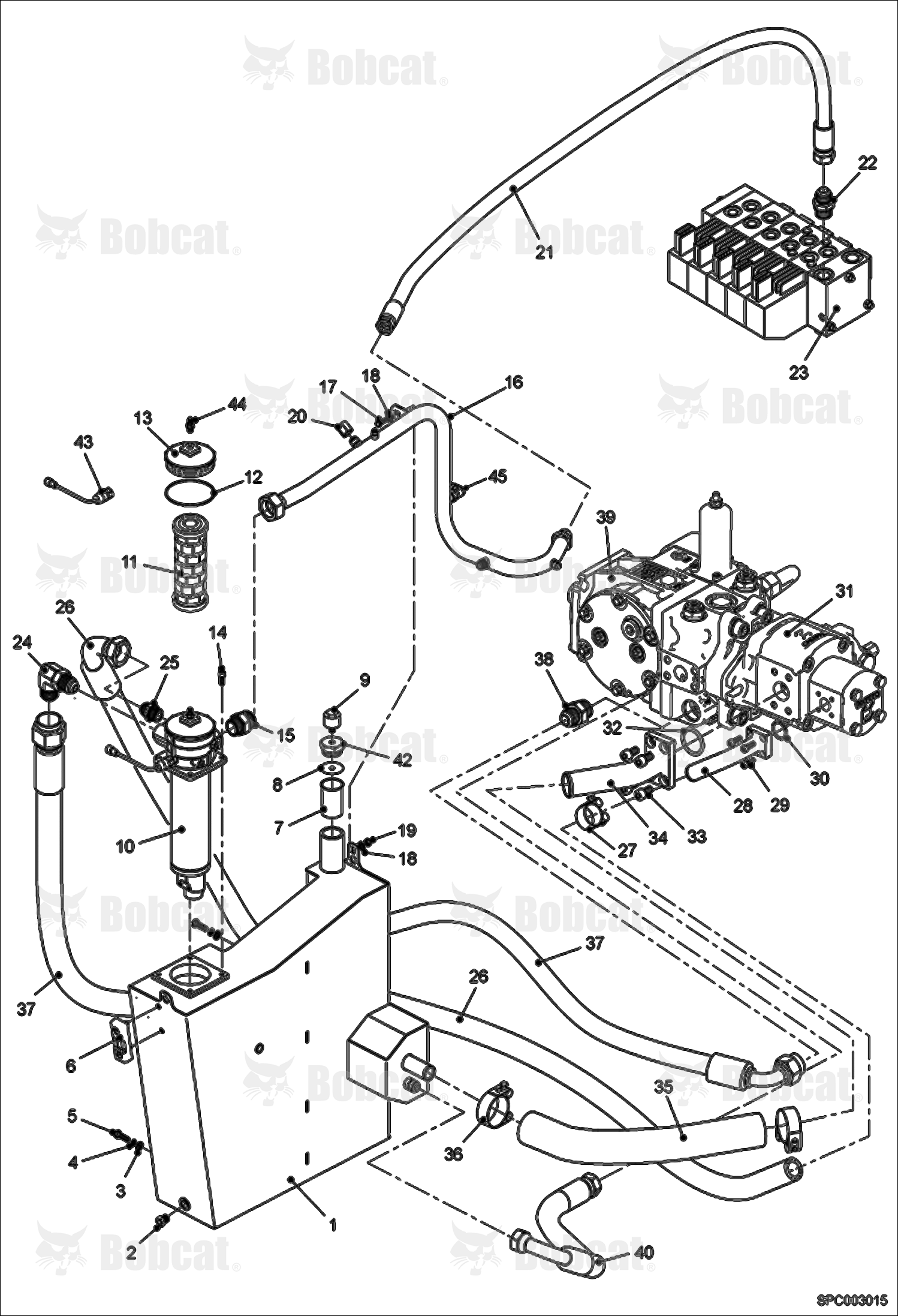 Hydraulic Tank Installation