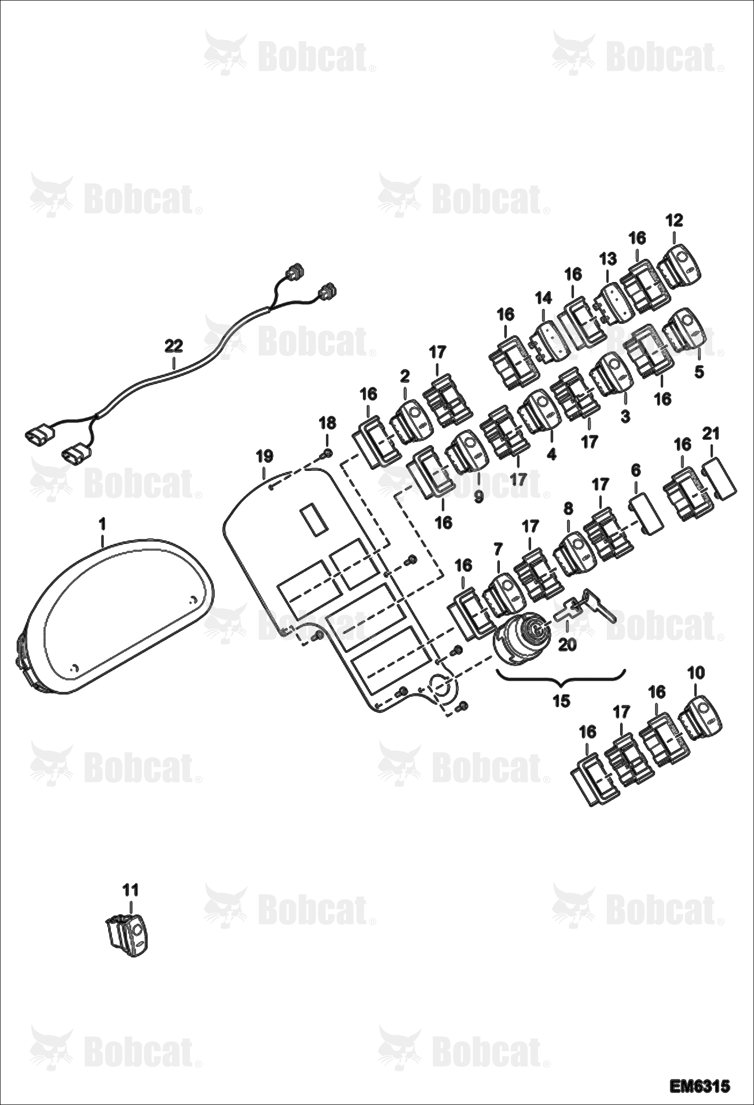Instrument Panel  A8HK13000 & Above