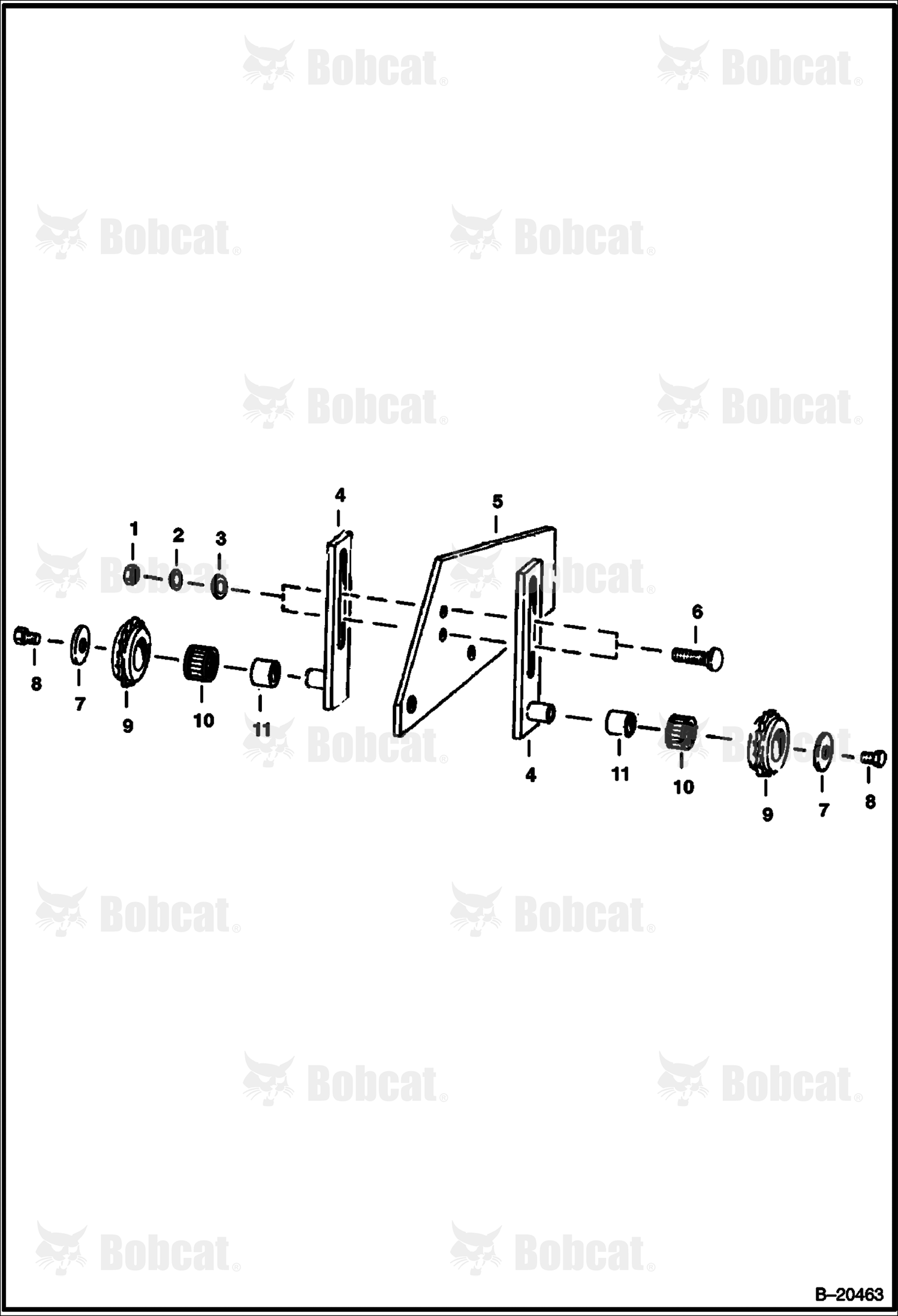 Inside Chain Idler