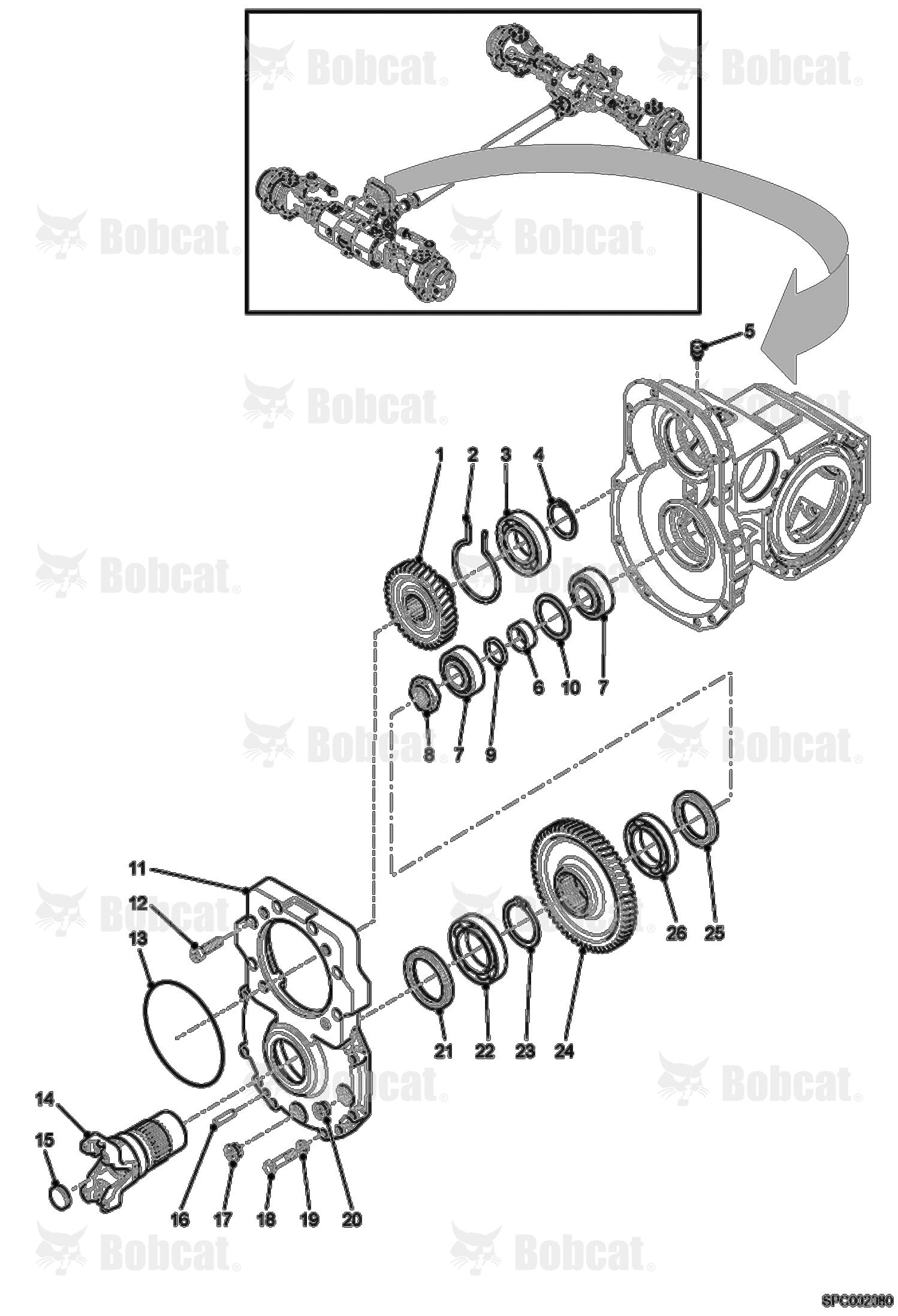 Reducer Box - Front Axle