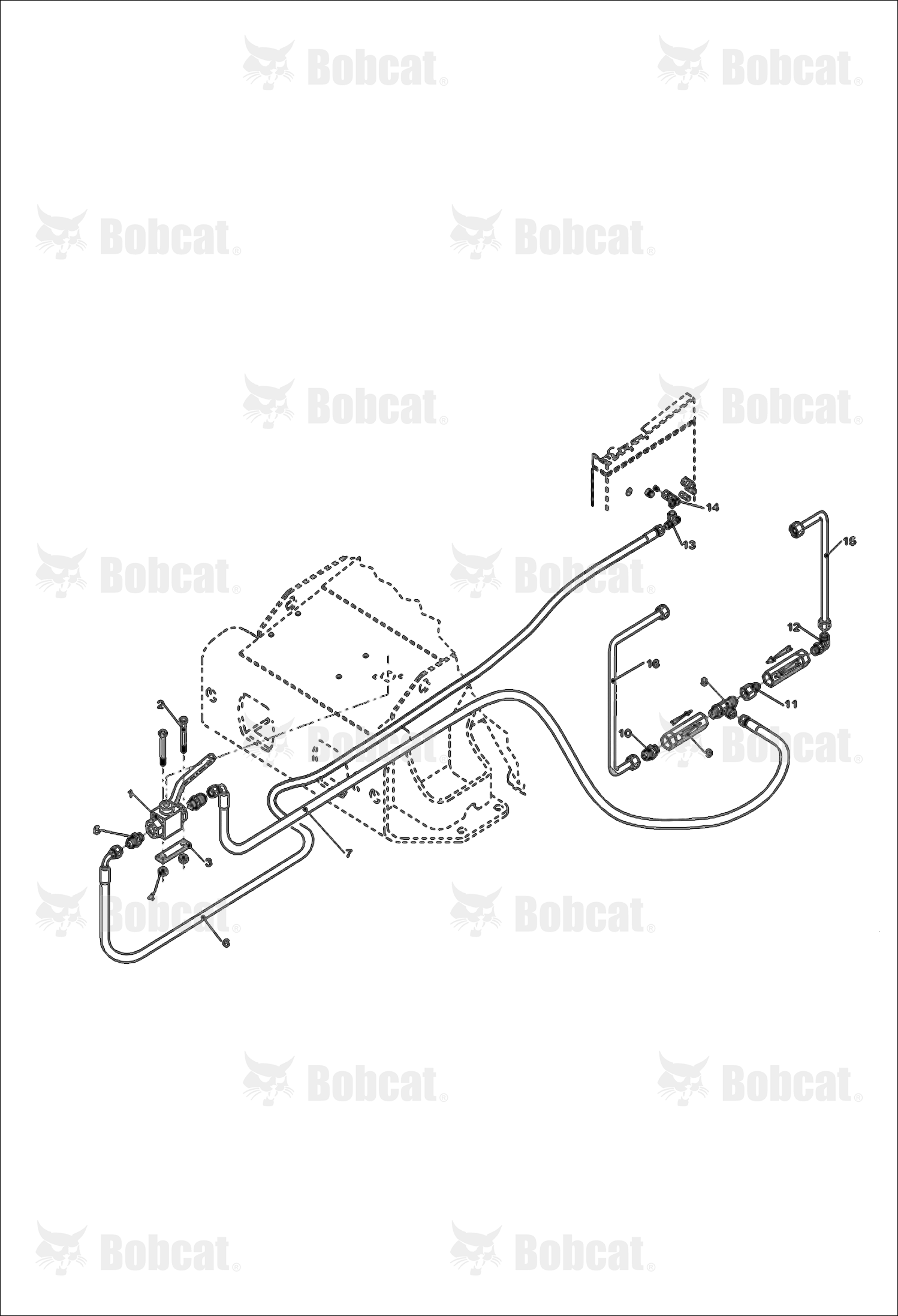 EXHAUST-LIFTER Arm Circuit 367012501 - 367013029, 367311001 - 367312022