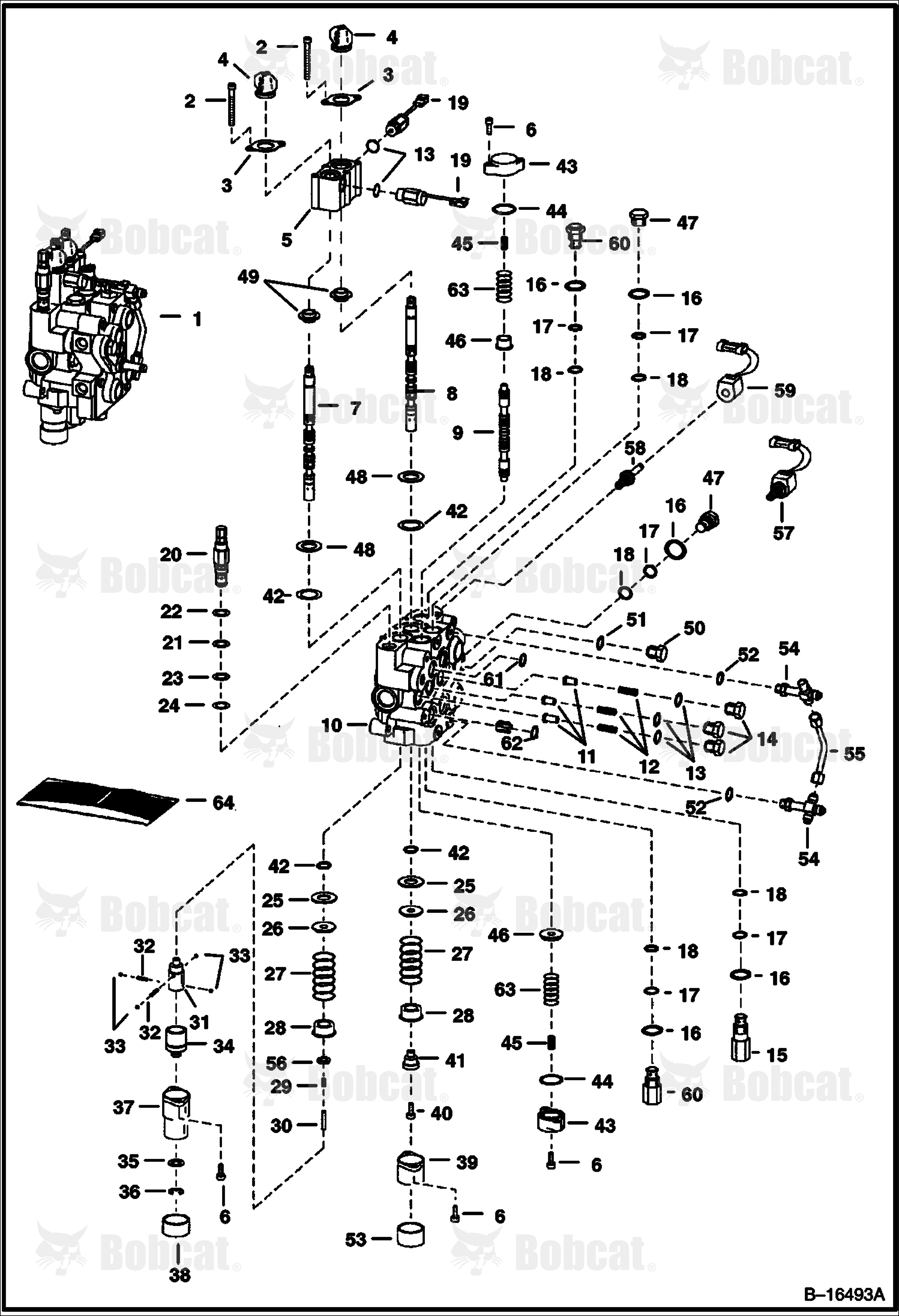 Hydraulic Control Valve (BICS Combo Valve) (512263000 -, 512452000 - )