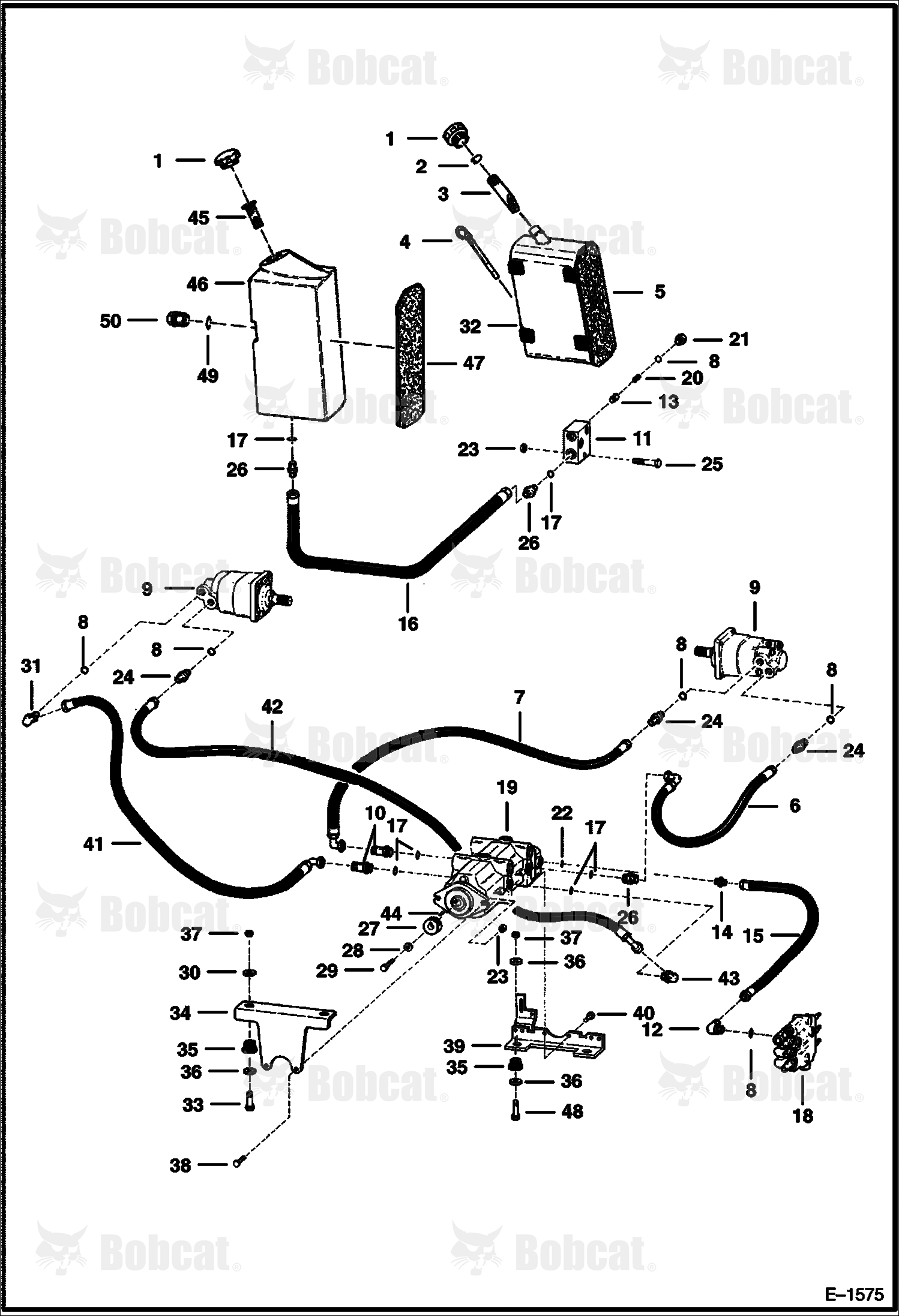 Hydrostatic Circuitry 502413001 & Above