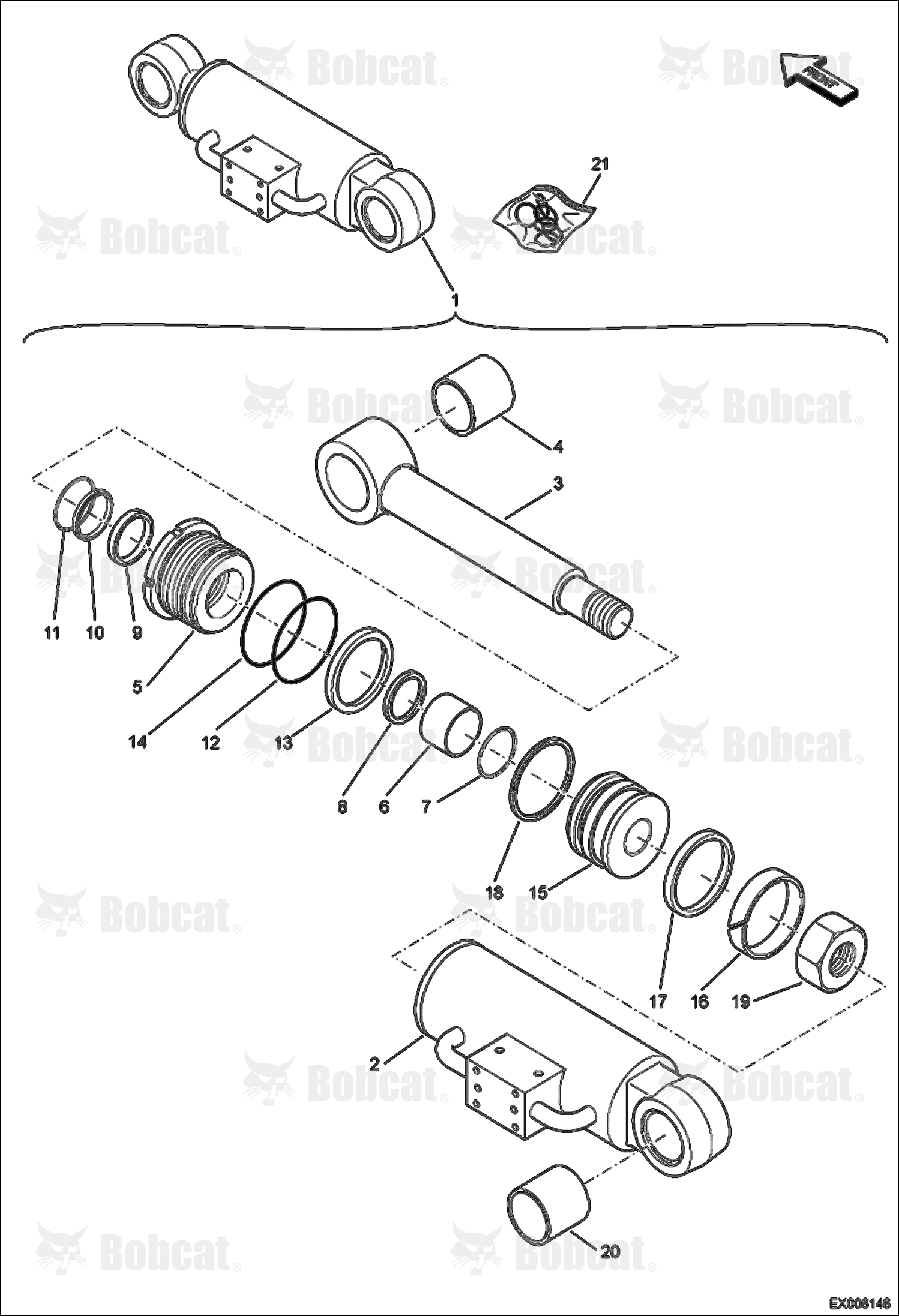 Blade Cylinder AEFB10001 - AEFB11111