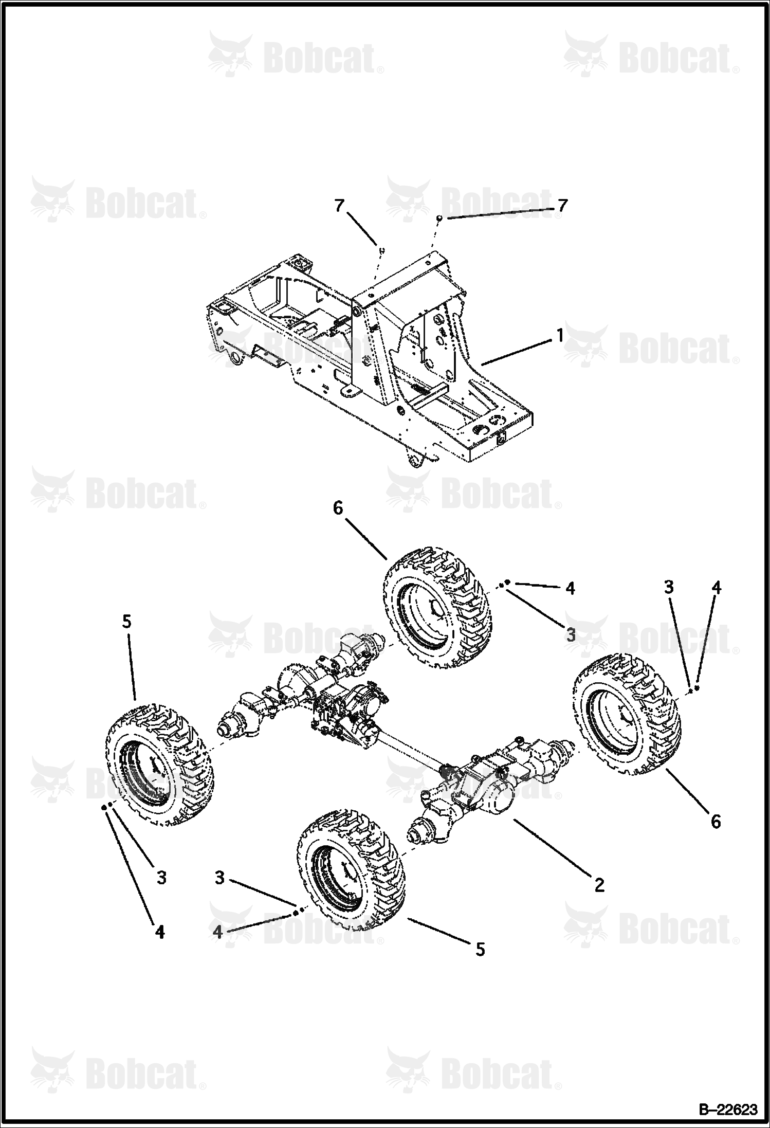 Main FRAME/DRIVE Train