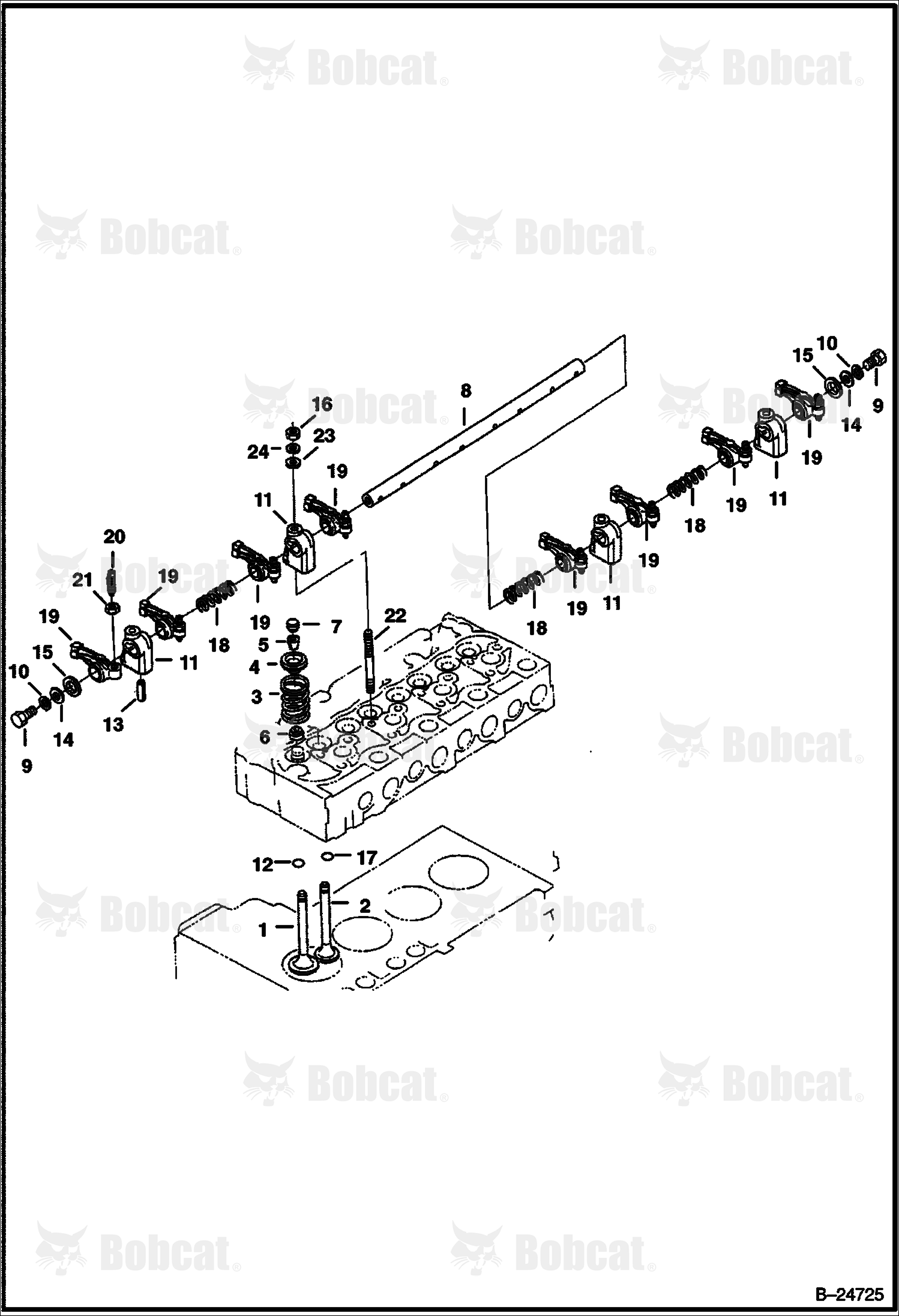 Valve Rocker Arm (Kubota - V2003-T-2EB - Tier II Replacement)