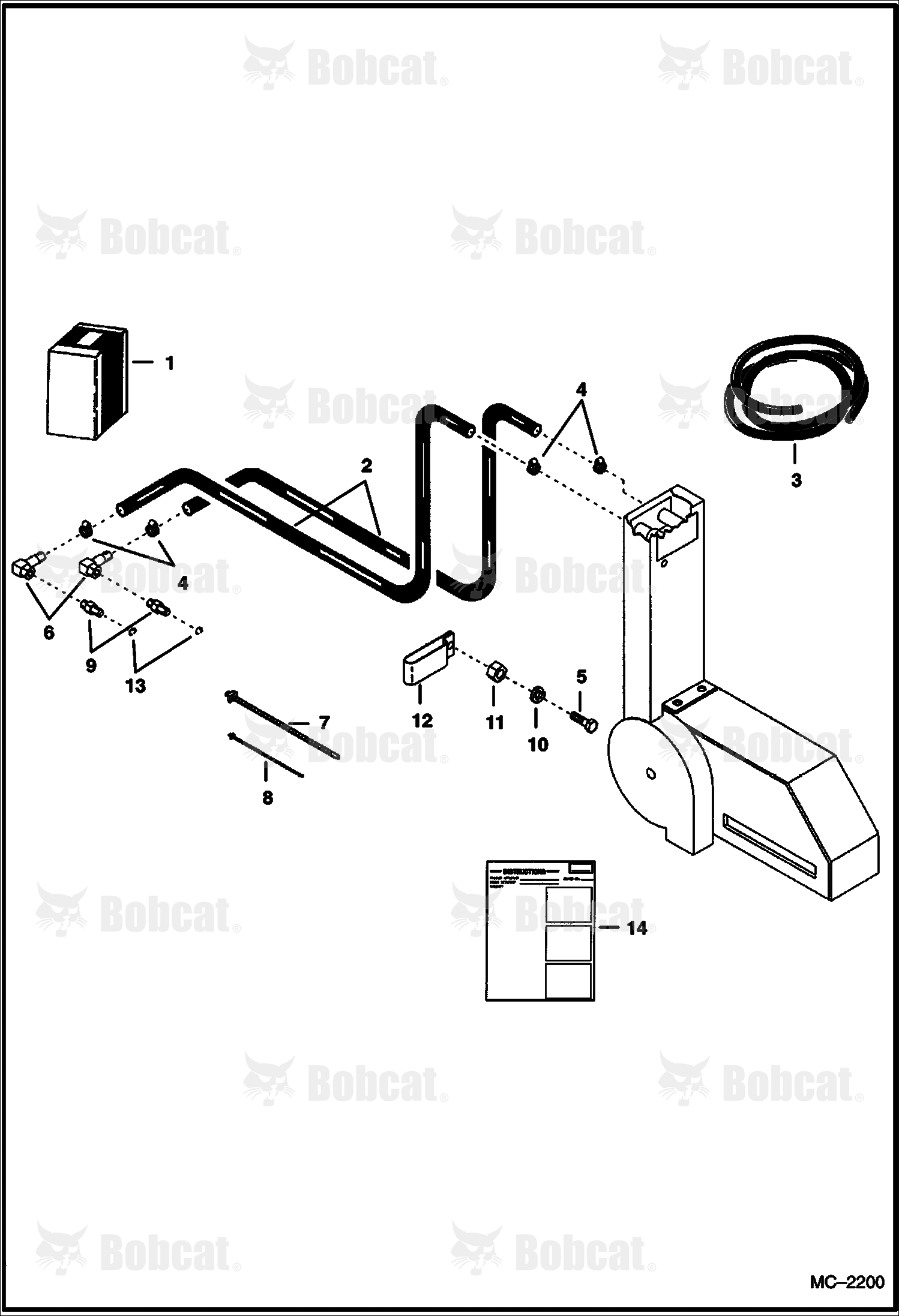 Heater Plumbing Kit - Single Heater (Fresh Air)