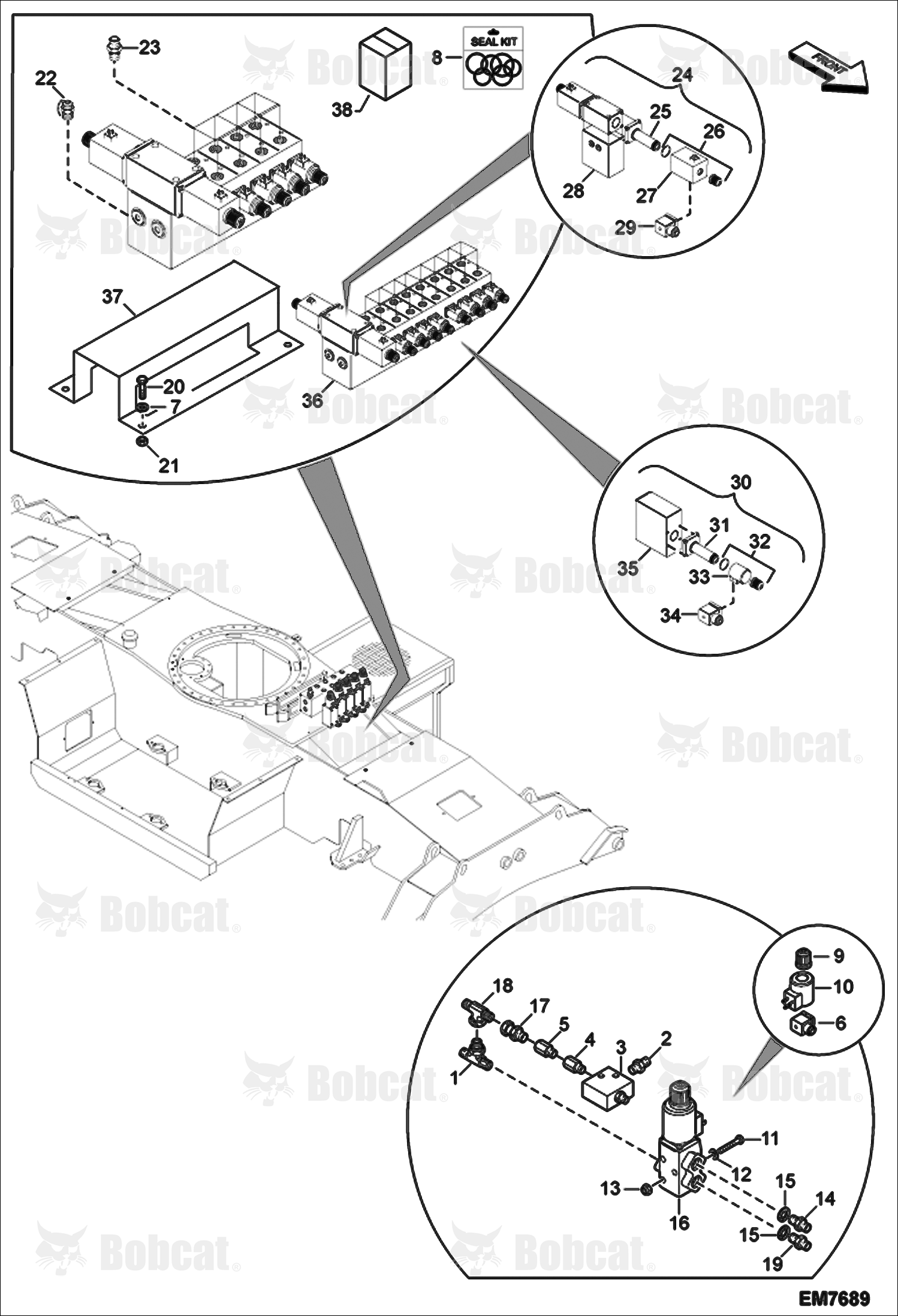 STABILIZER/LEVELLING Valve