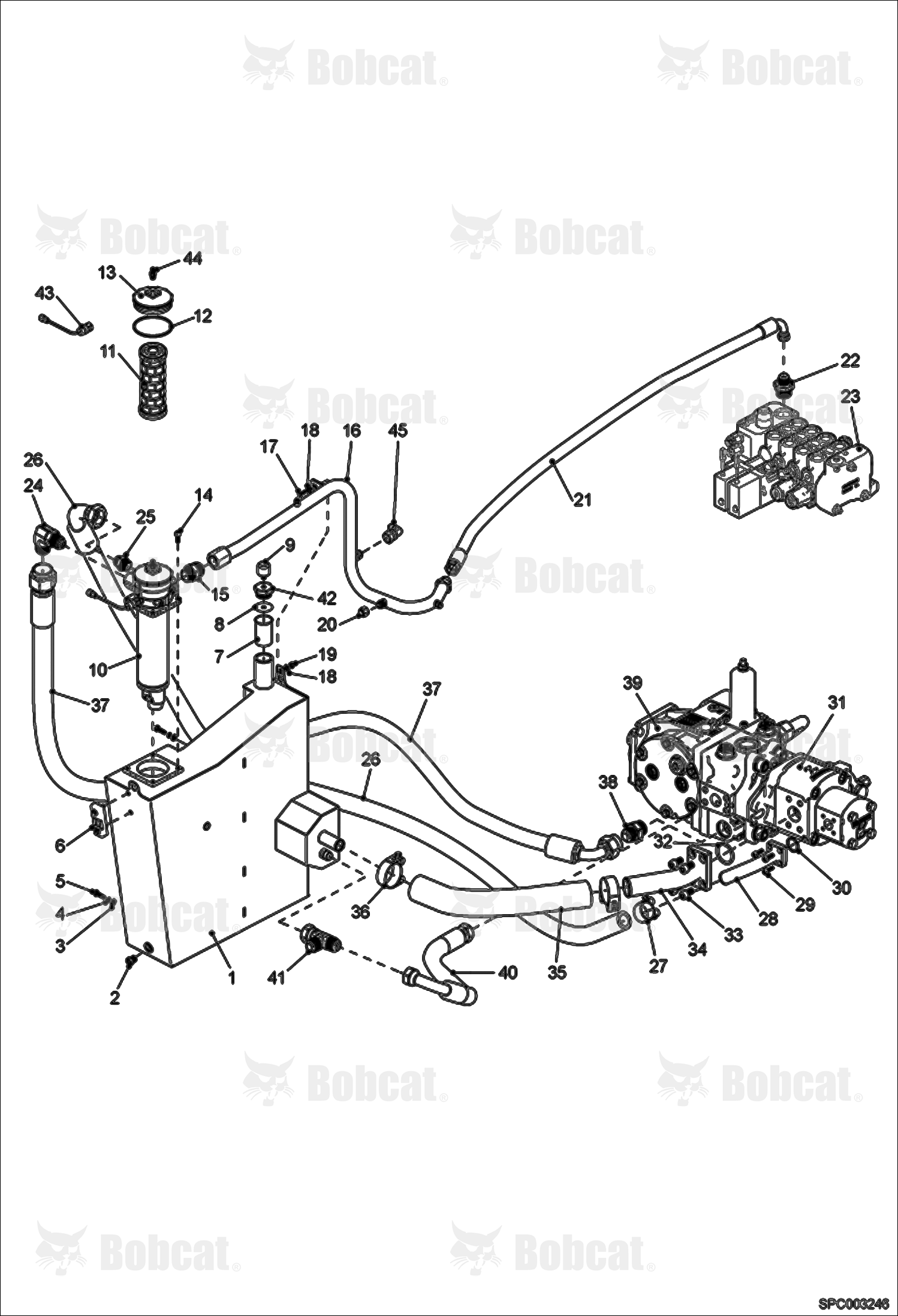 Hydraulic Tank Installation