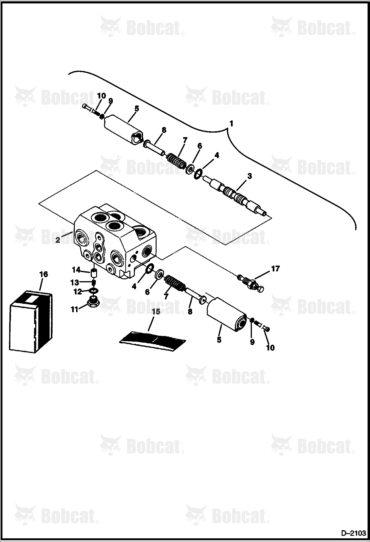 Inlet Valve Section (Swing Motor)