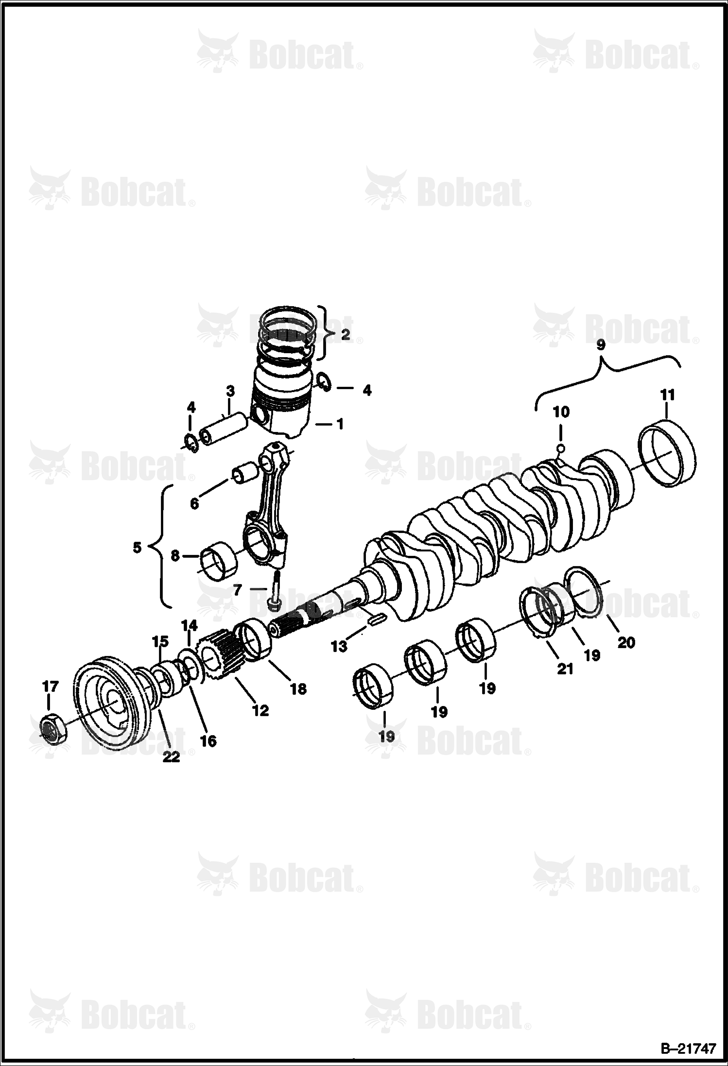 Piston & Crankshaft