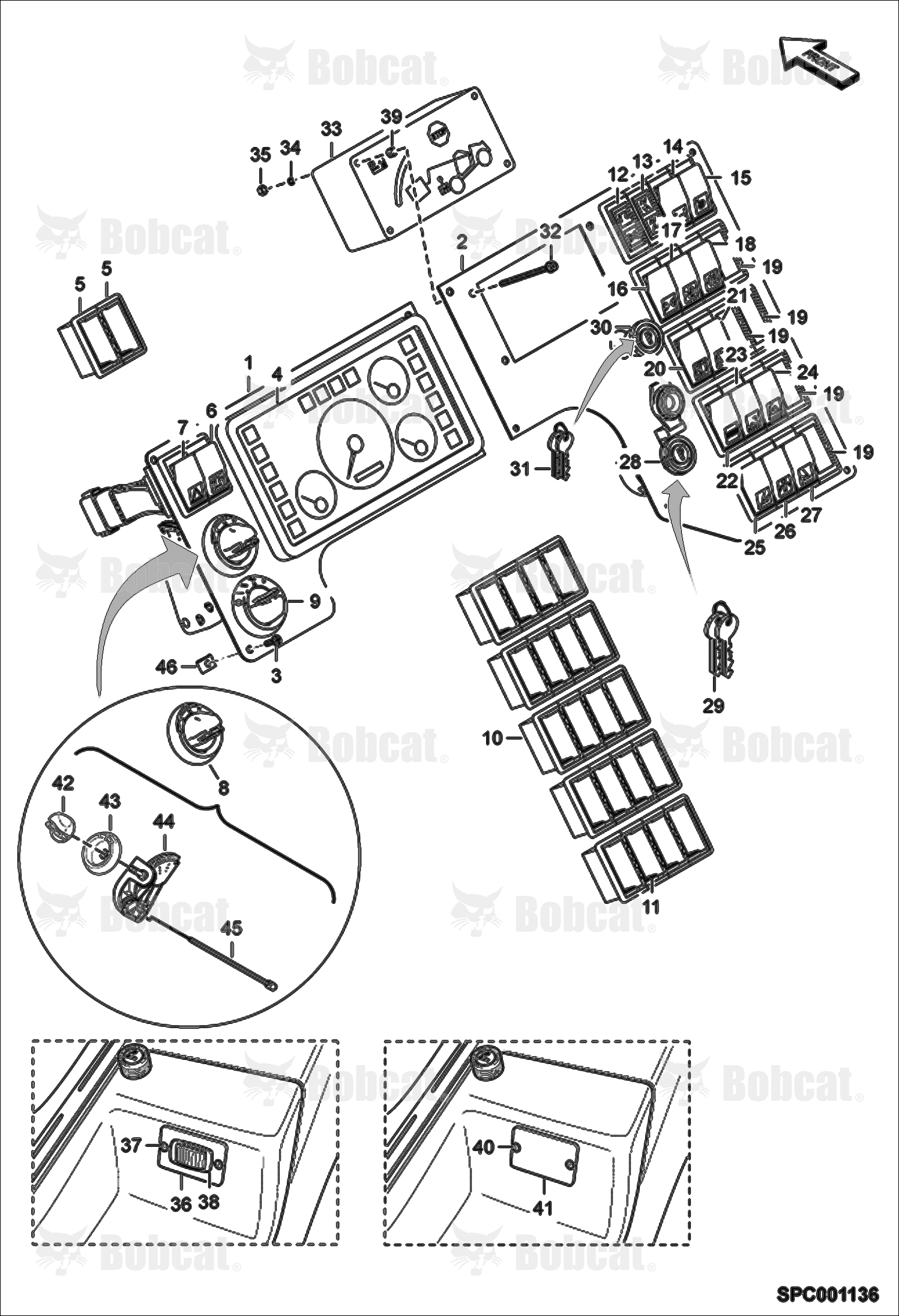Control Panel Switches