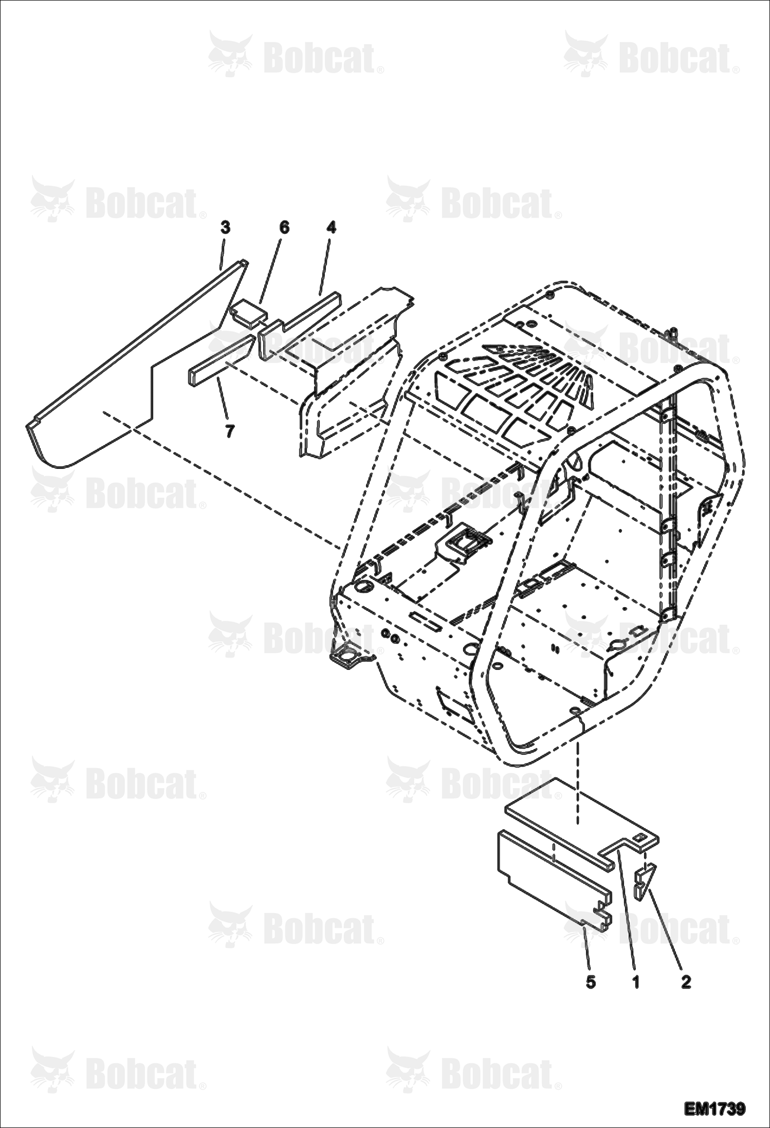 CAB Sound Proofing A8G811001 & Above