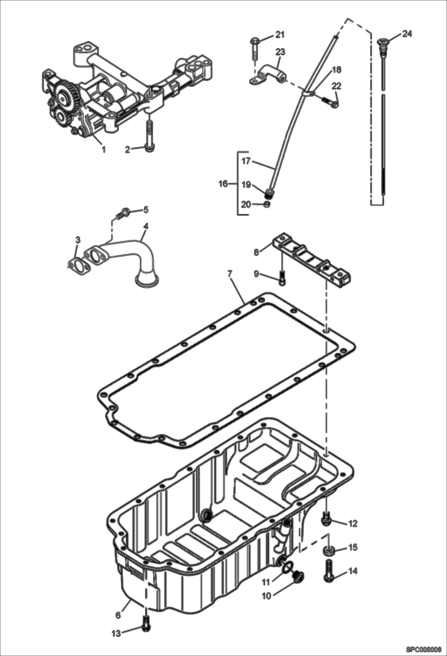 Oil Sump - Oil Pump