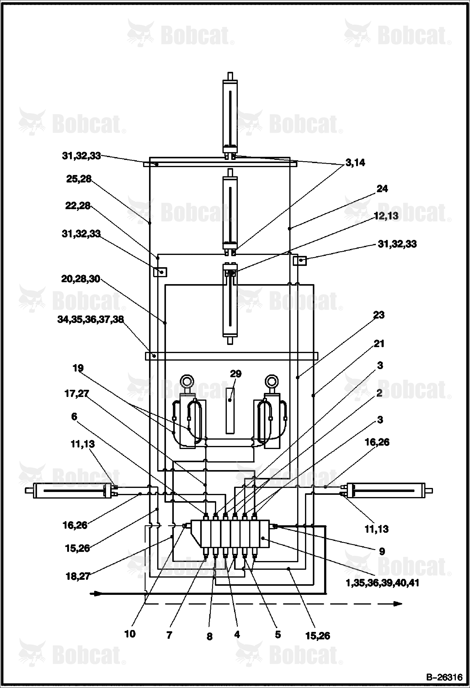 Hydraulic Circuitry (Backhoe)
