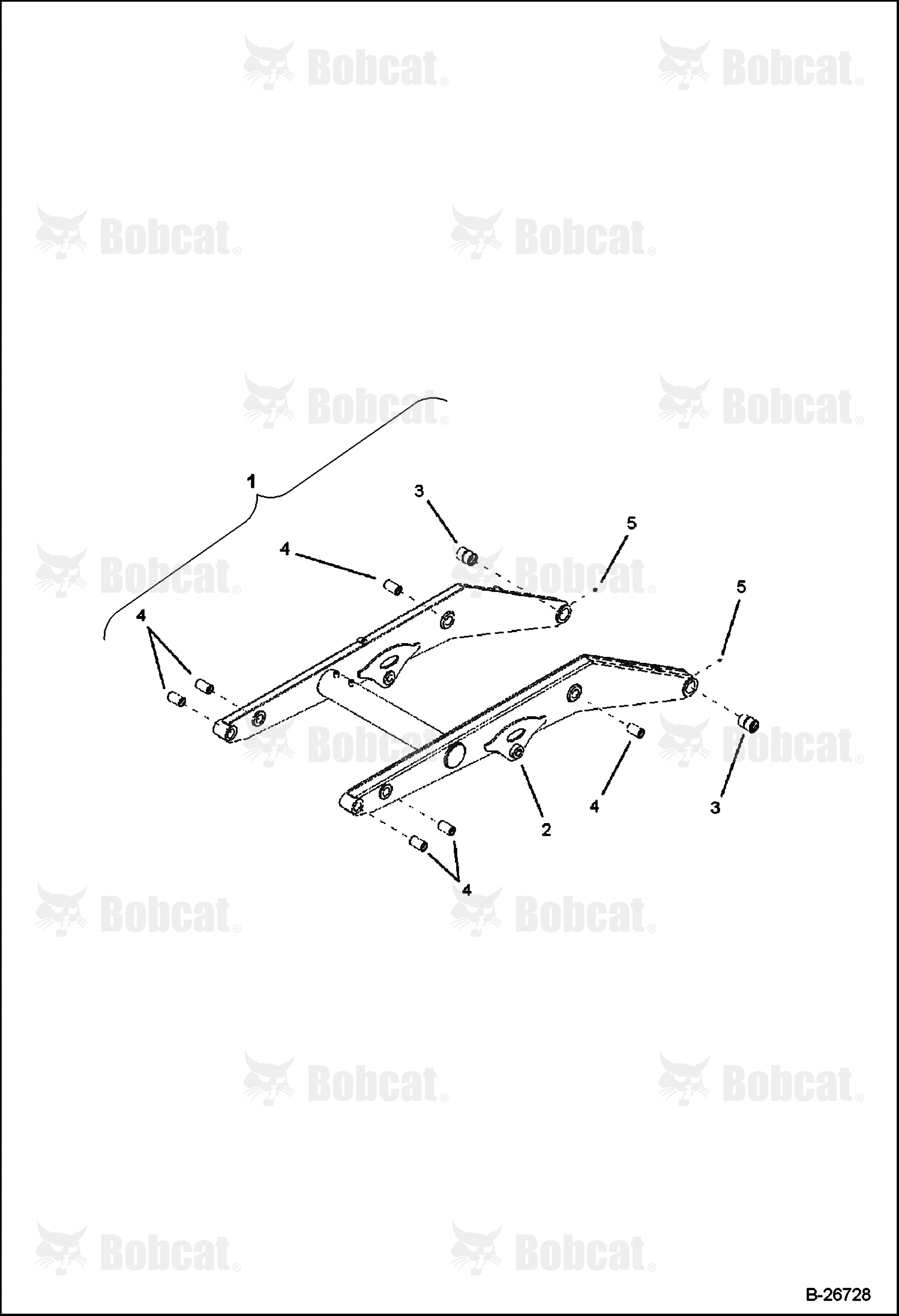 Lift Arm (BL570) (BL575)  560611001 - 560611016, 562011001 - 562011003