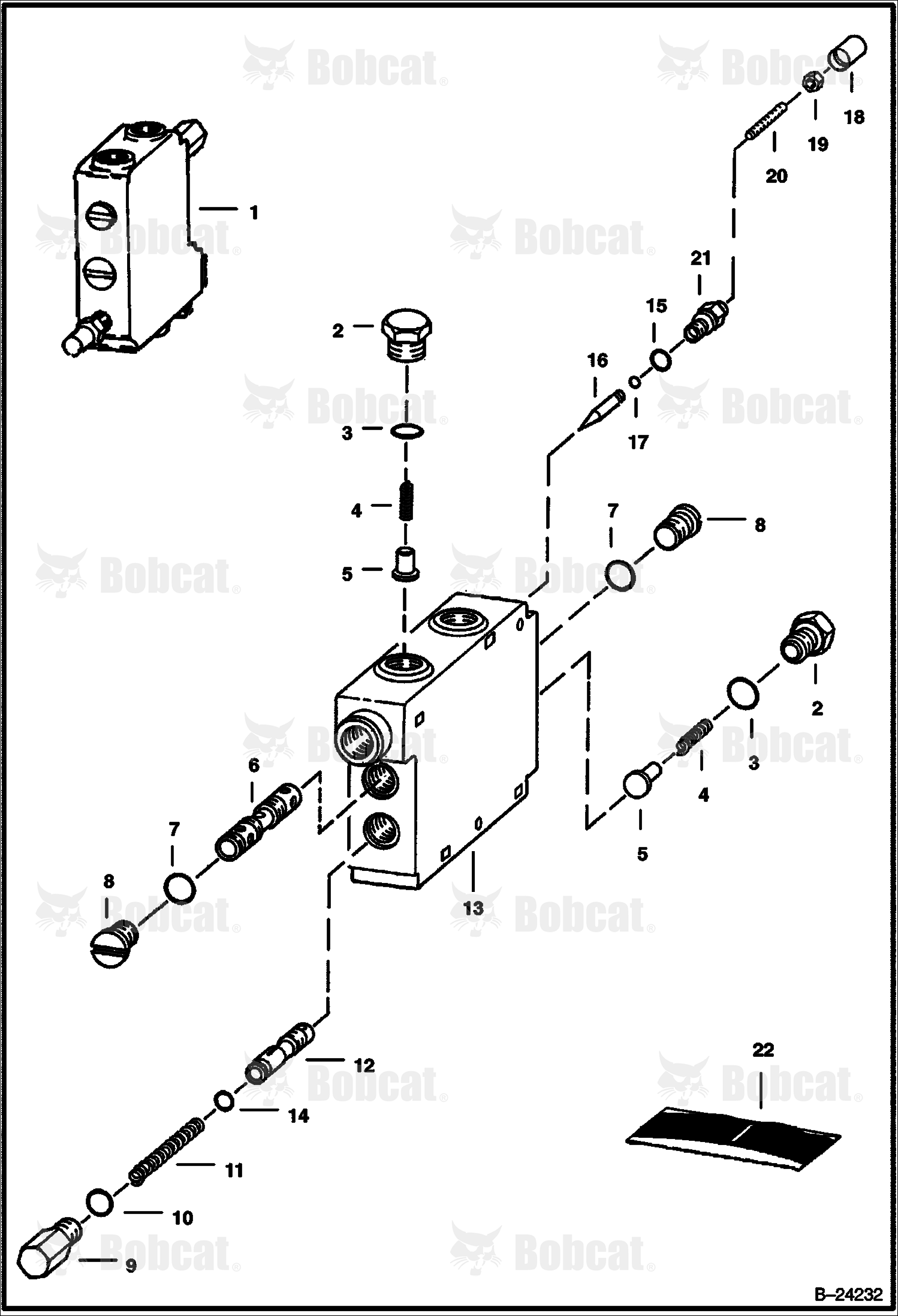 Bucket Position Valve