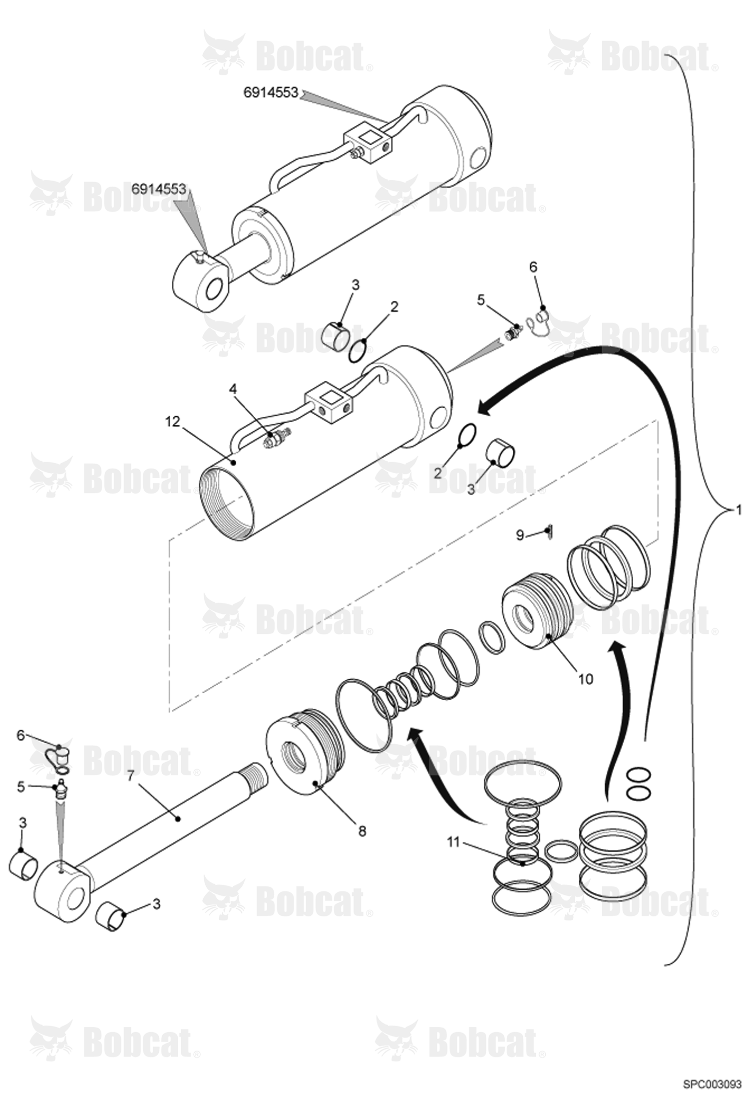 Tilt Cylinder