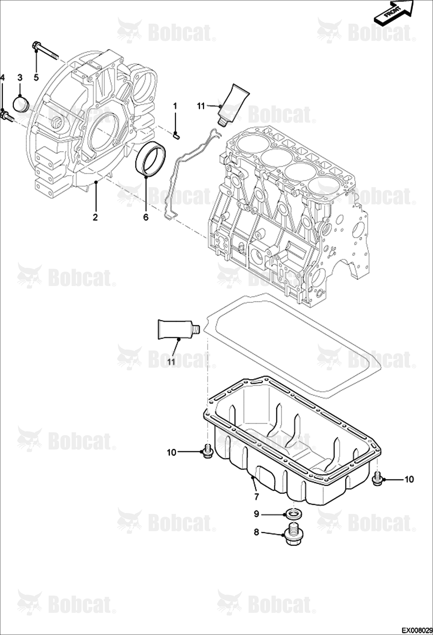 Oil Pan & Flywheel Housing