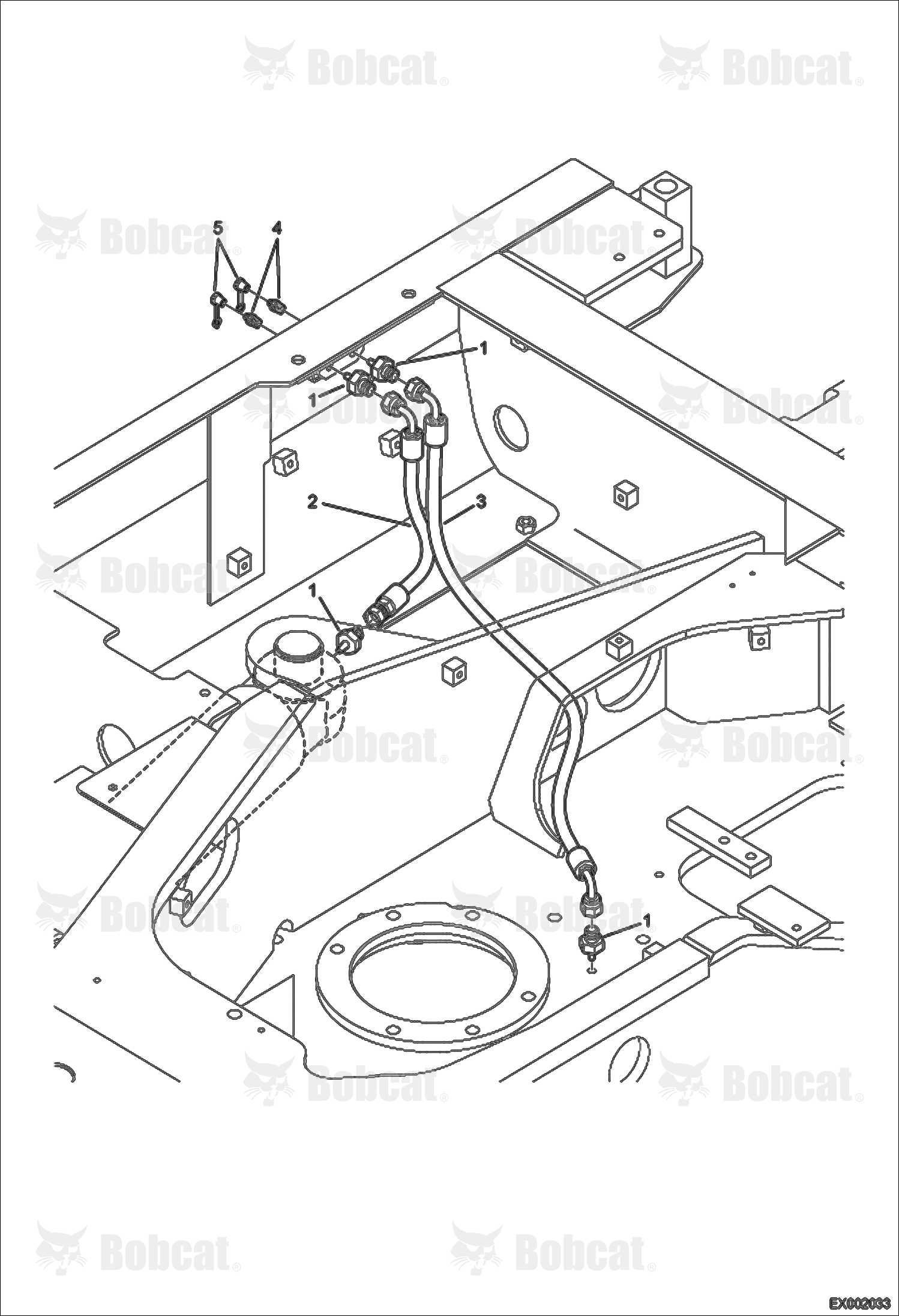 Upperstructure (Lubrication Piping)