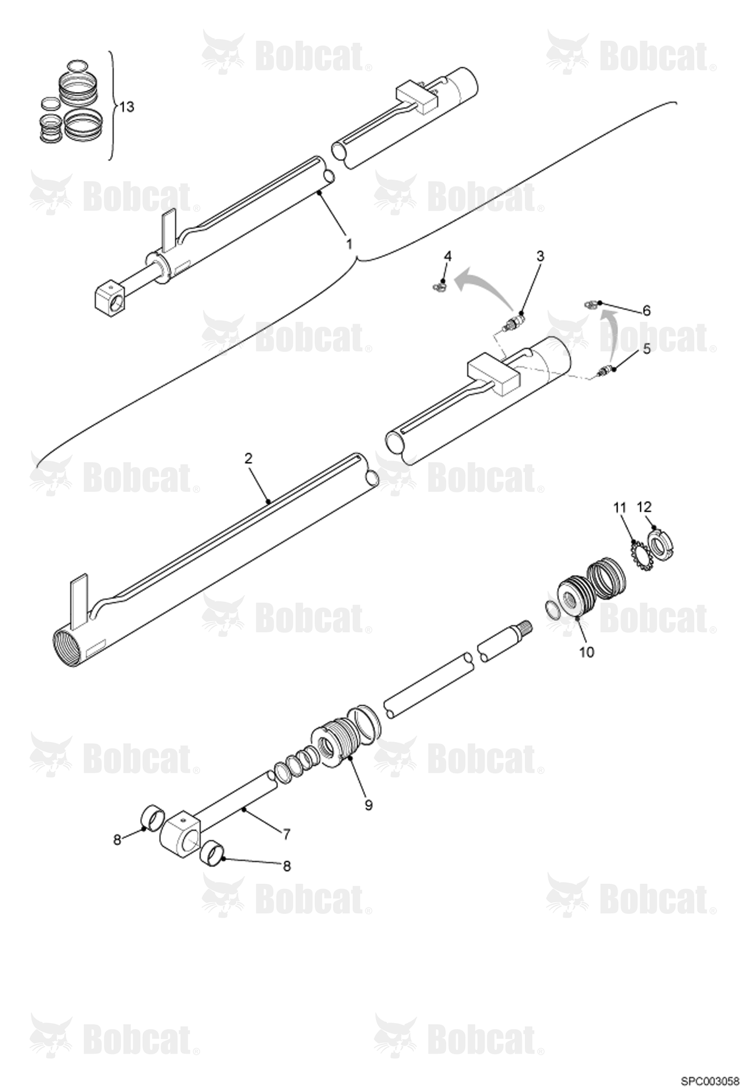 Telescope Cylinder (Vendor Partnumber 6913007)