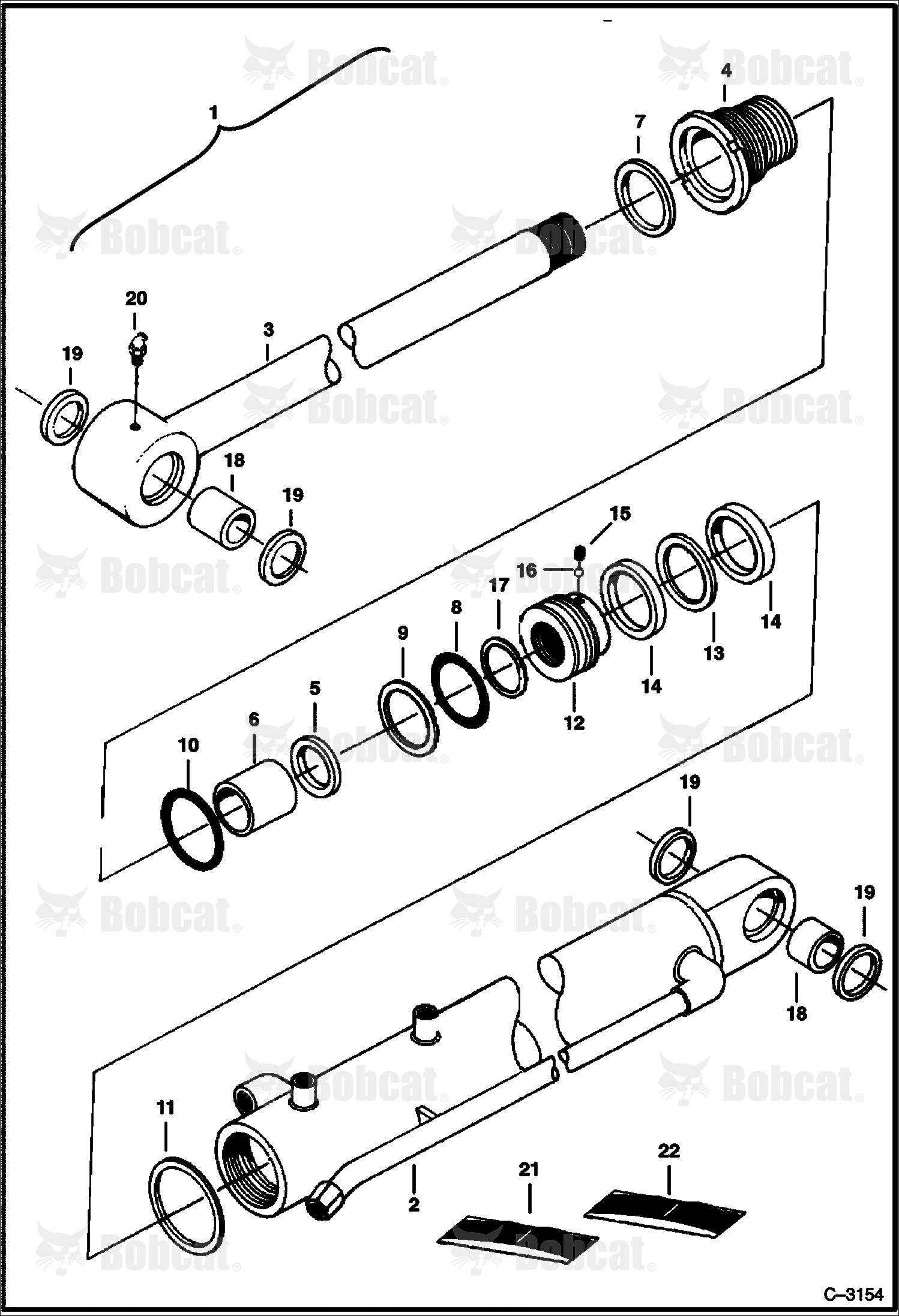 Blade Cylinder (Original Equipment)