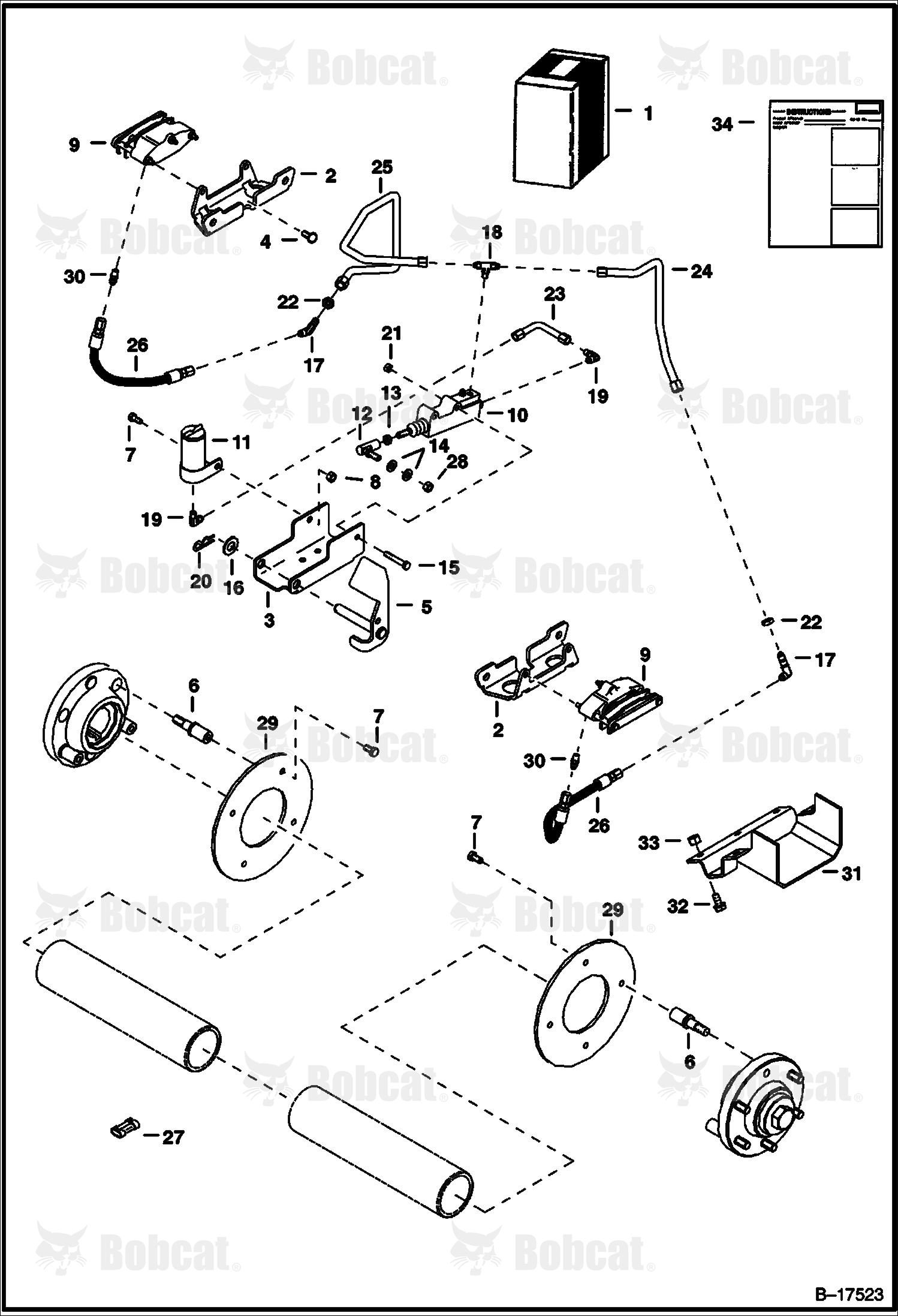 European Accessories (Caliper Brake Kit)