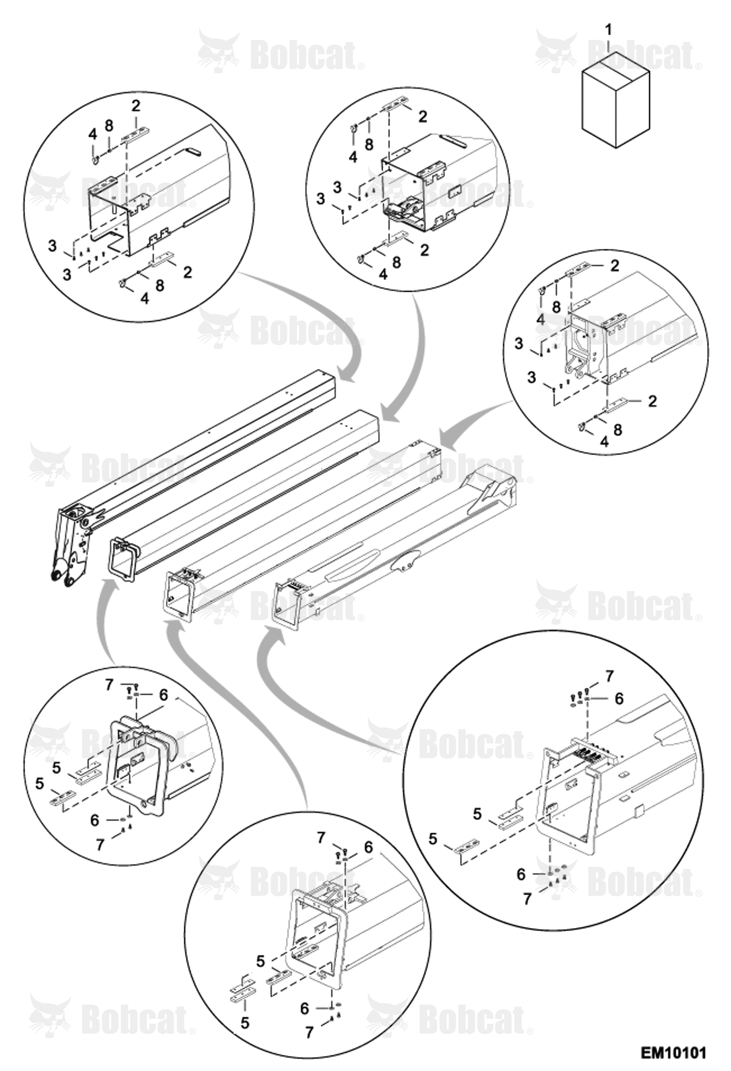 Boom Pad Kit 365411001 - 365412000