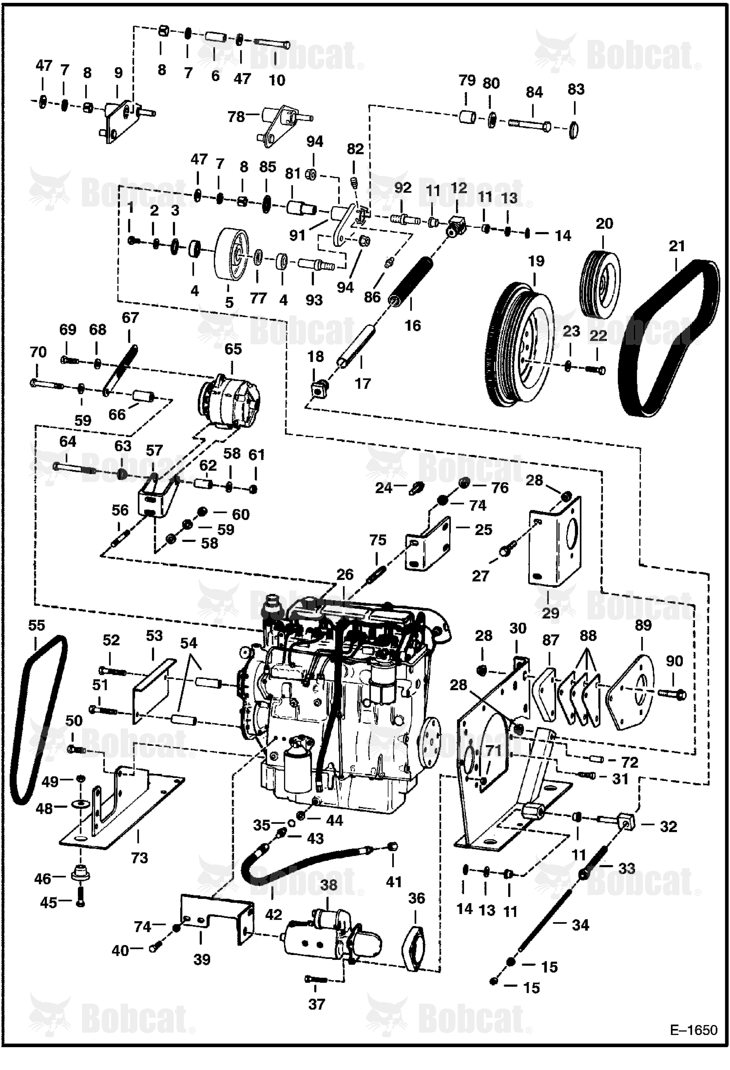 Engine & Attaching Parts