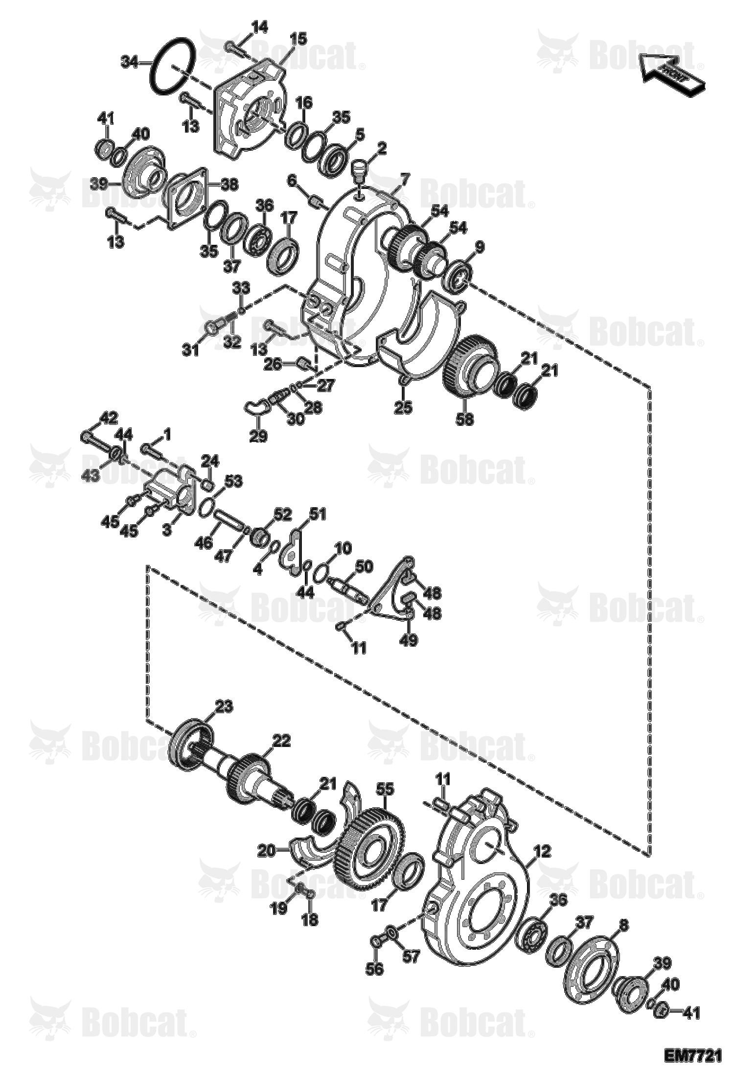 Two Speed Reducer and Distributor
