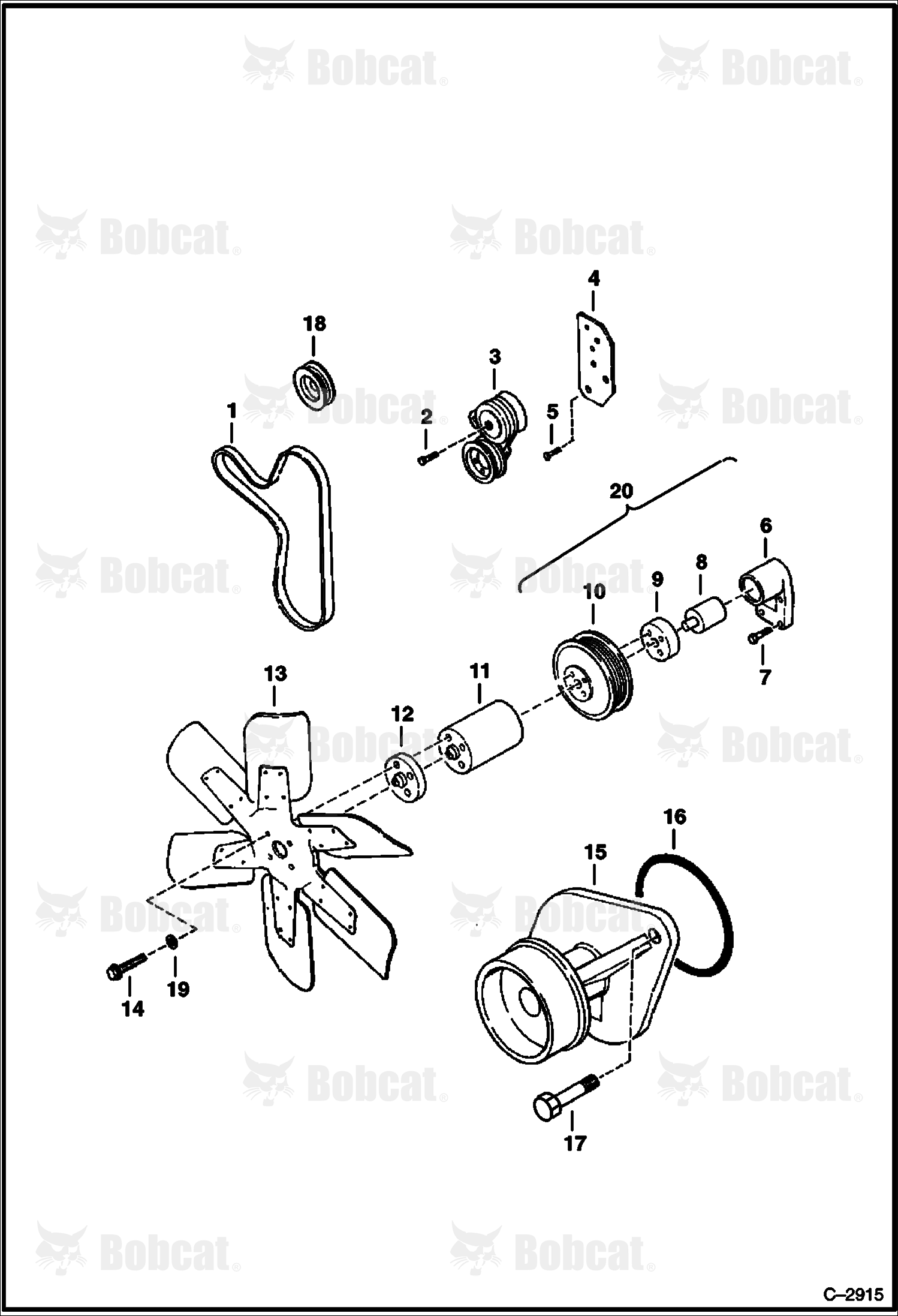 Water Pump & Fan