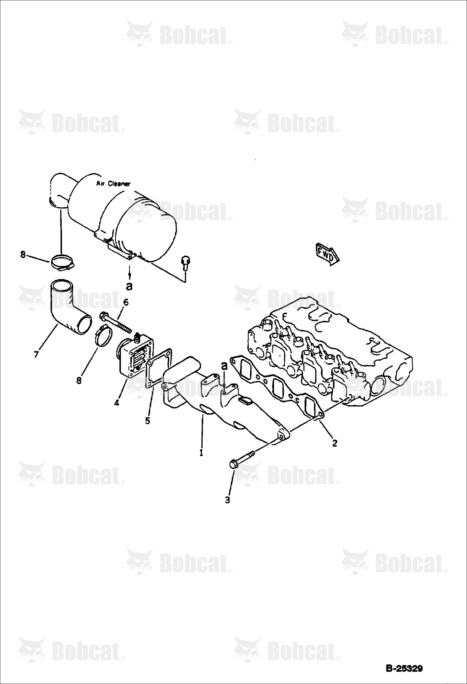 Air Intake Manifold and Ribbon Heater