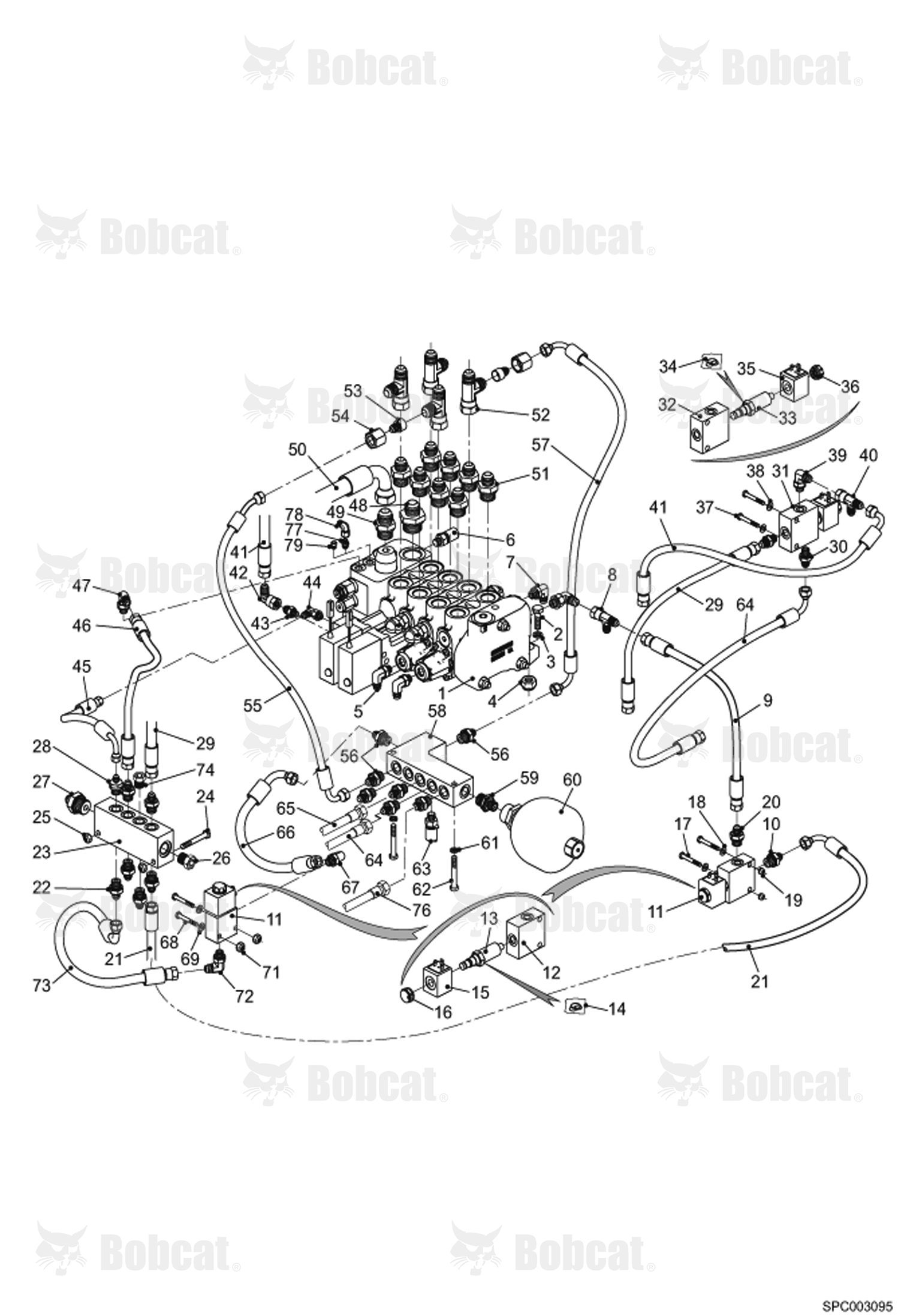 Hydraulic Control Valve Installation