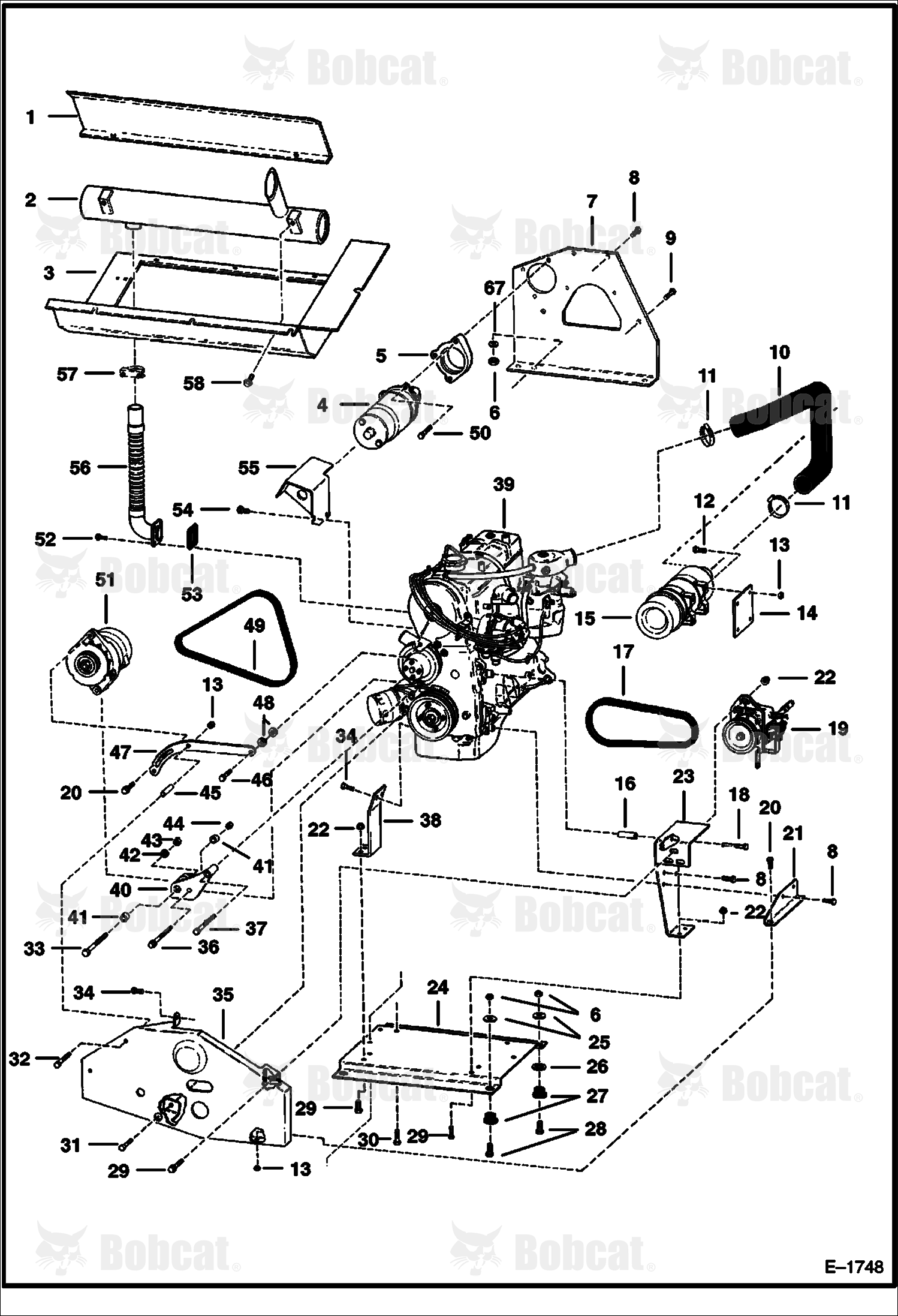 Engine & Attaching Parts
