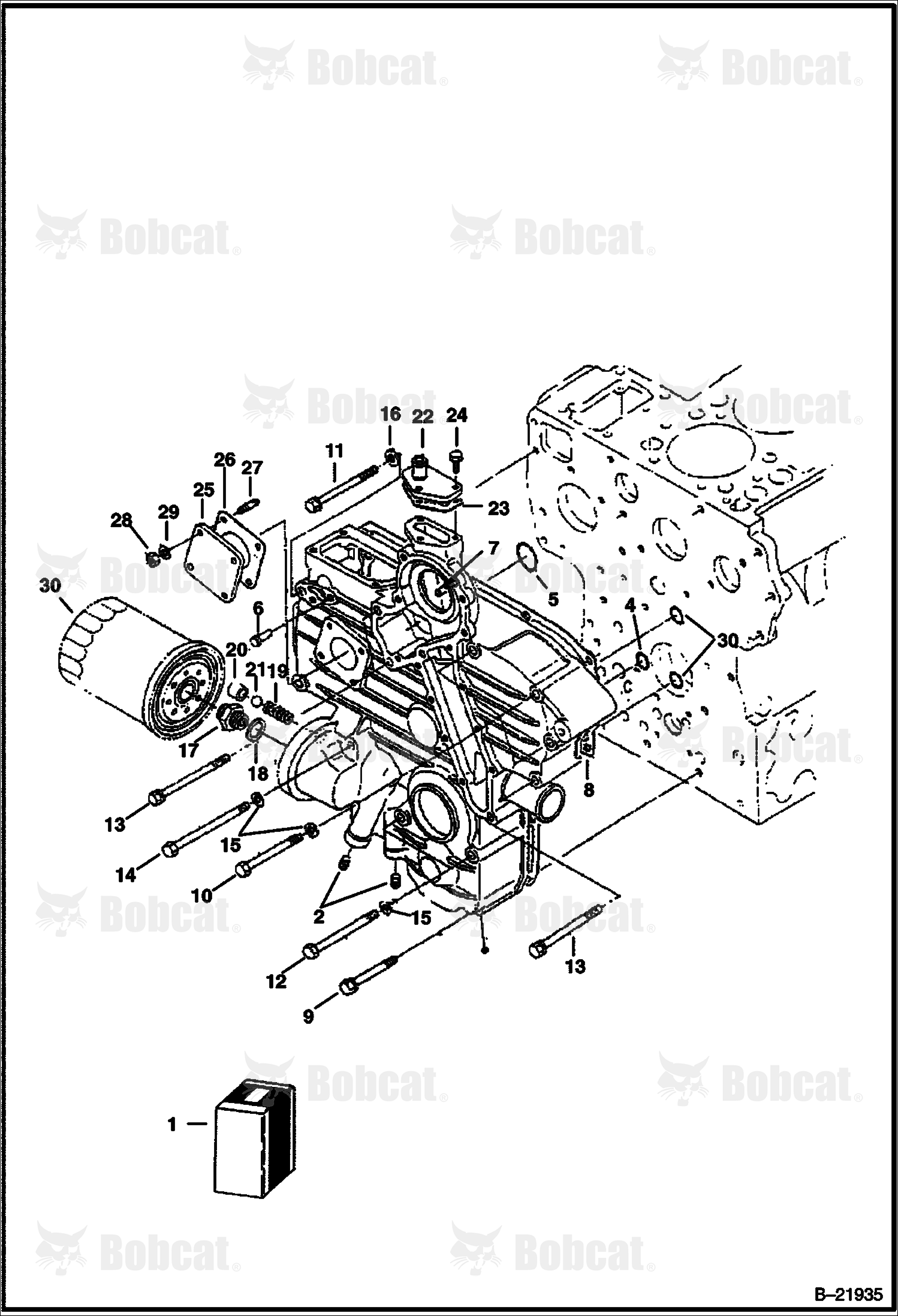 Gearcase (Tier I) 572711001 & Above
