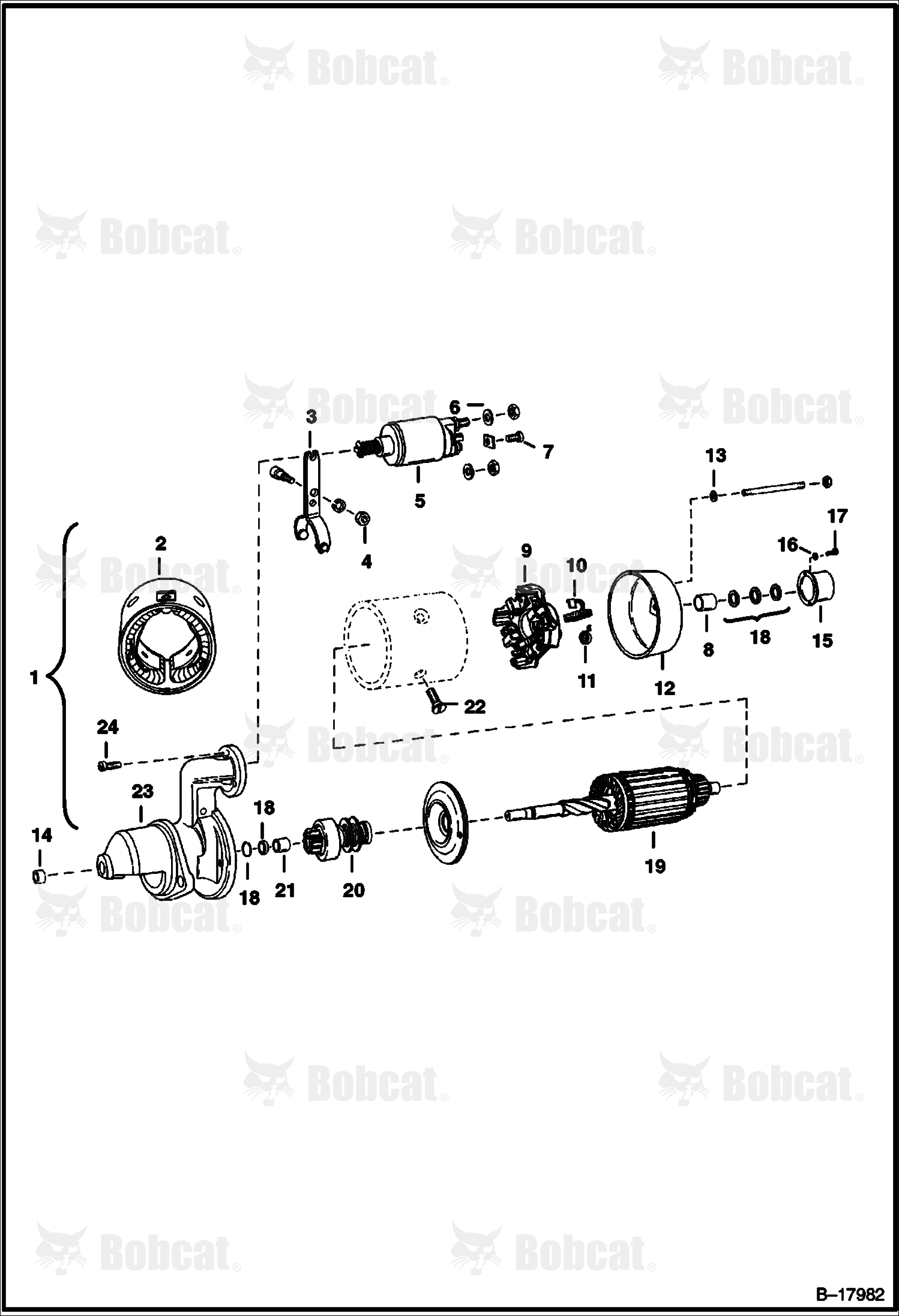 Starter (Bosch #0-001-211-206)