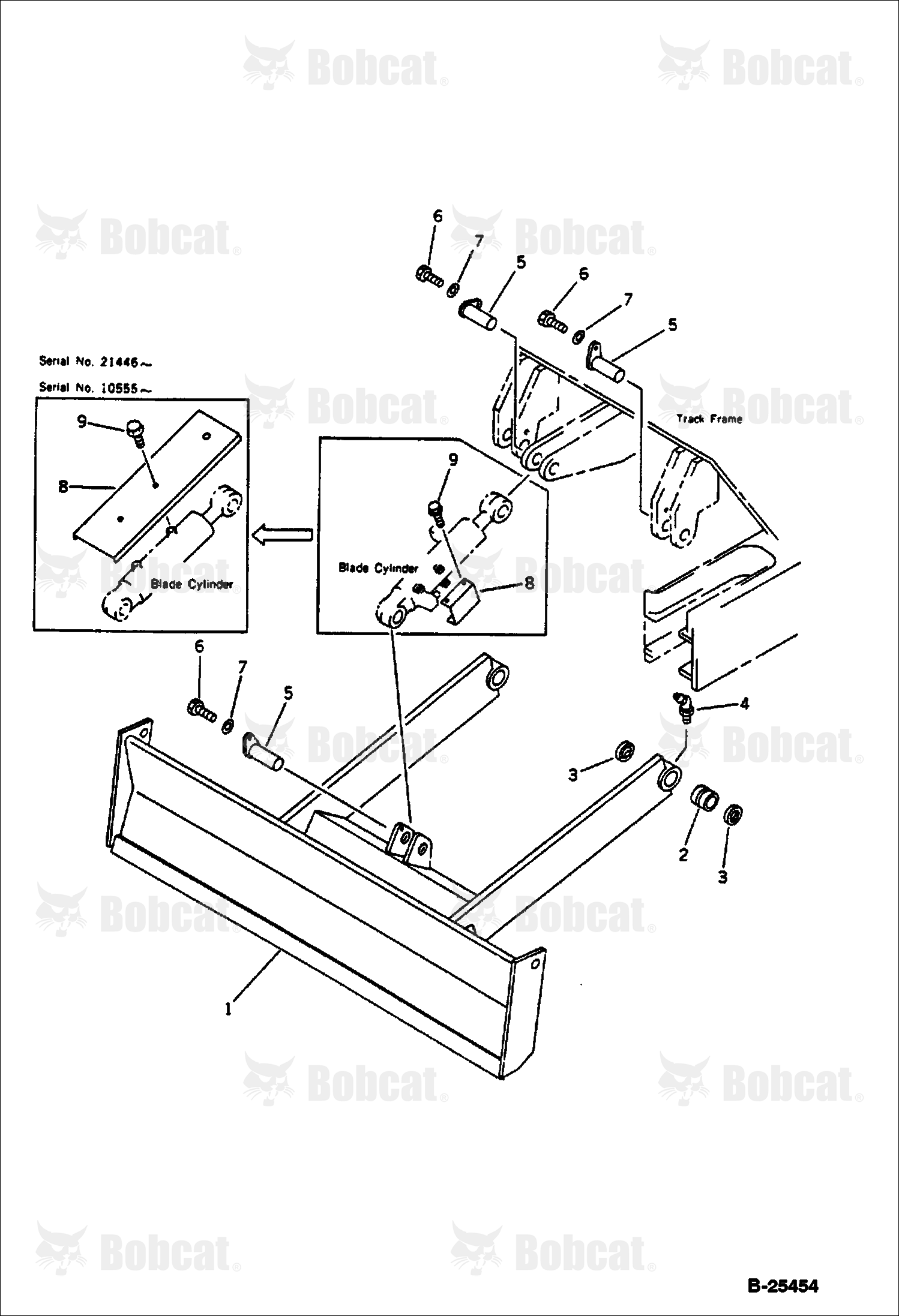 Blade ( W/O BOLT-ON Cutting Edge )