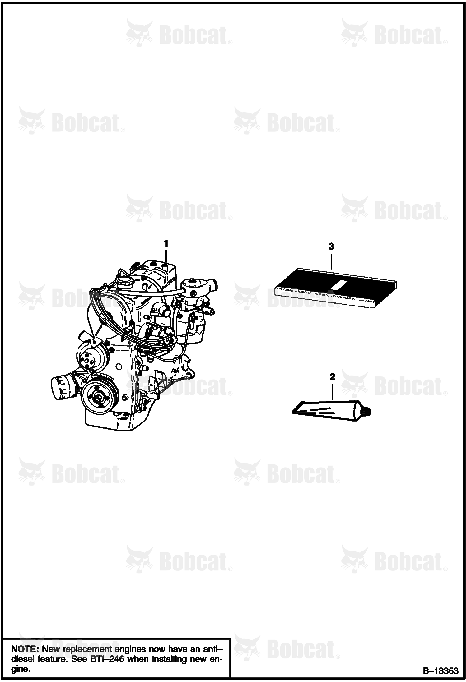 Engine (Mitsubishi 4G32)