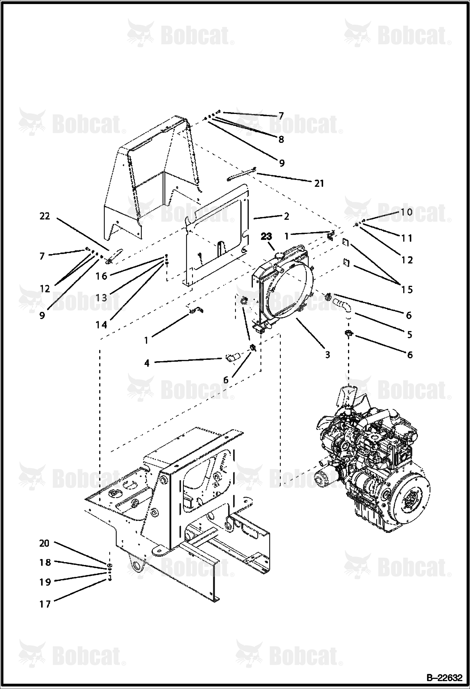 Cooler ASSY (Tier I) 572411001 & Above